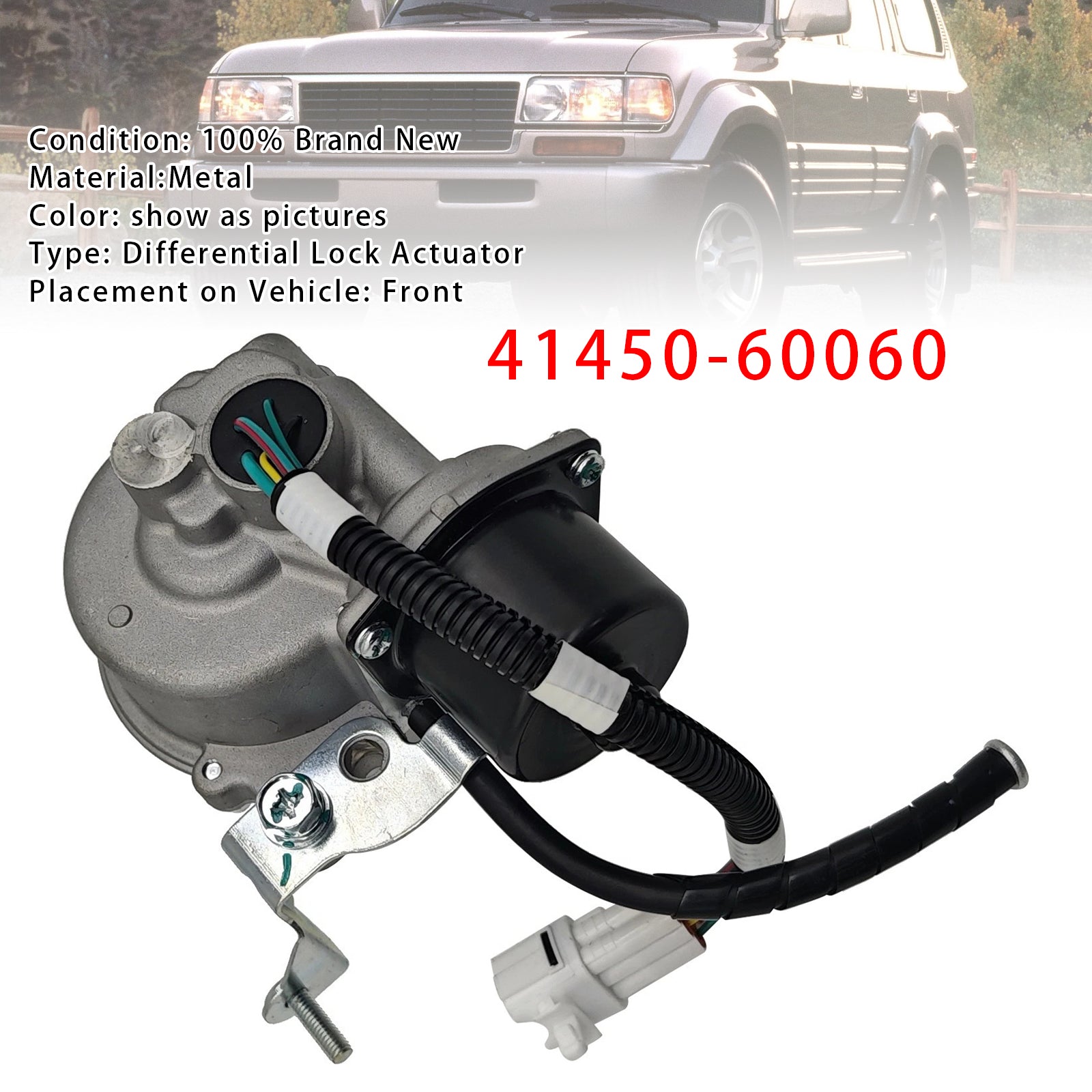 Actionneur de Verrouillage de Différentiel Avant 41450-60060 Pour Land Cruiser