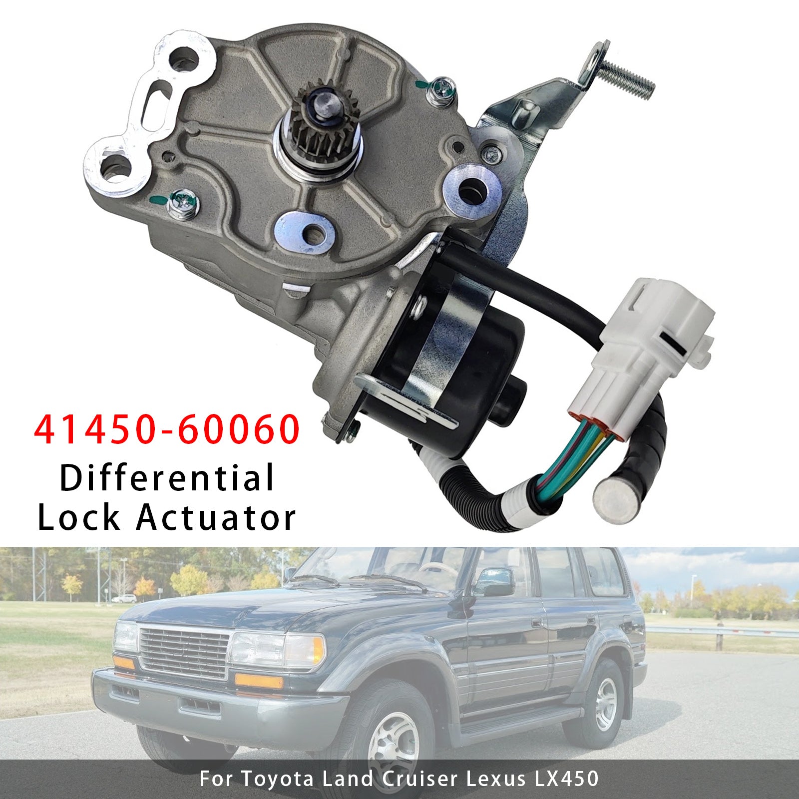 Actionneur de Verrouillage de Différentiel Avant 41450-60060 Pour Land Cruiser