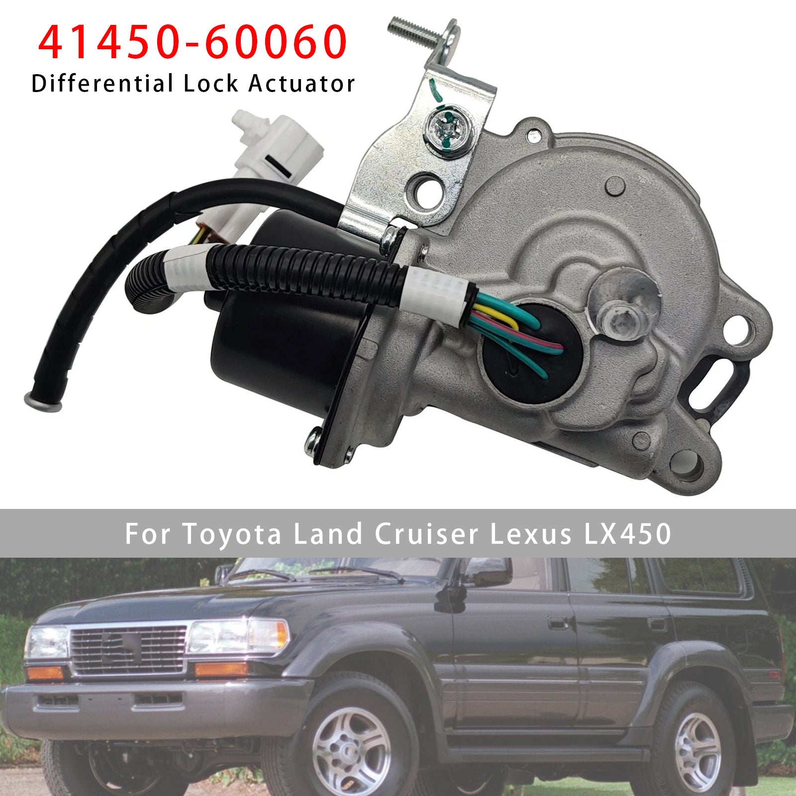 Actionneur de Verrouillage de Différentiel Avant 41450-60060 Pour Land Cruiser