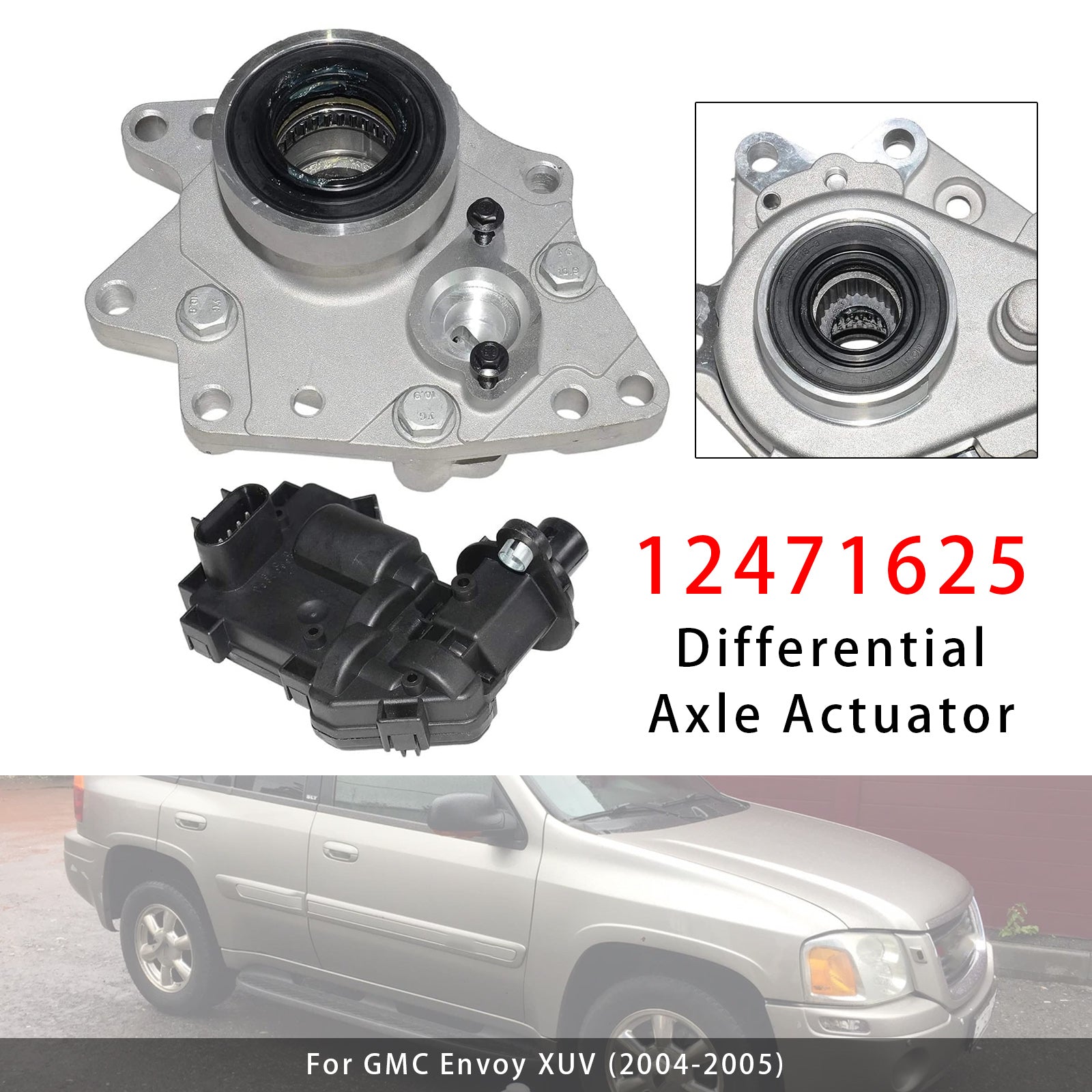 4WD Boîtier de Déconnexion d'Essieu Différentiel Avant Pour Trailblazer 02-2009