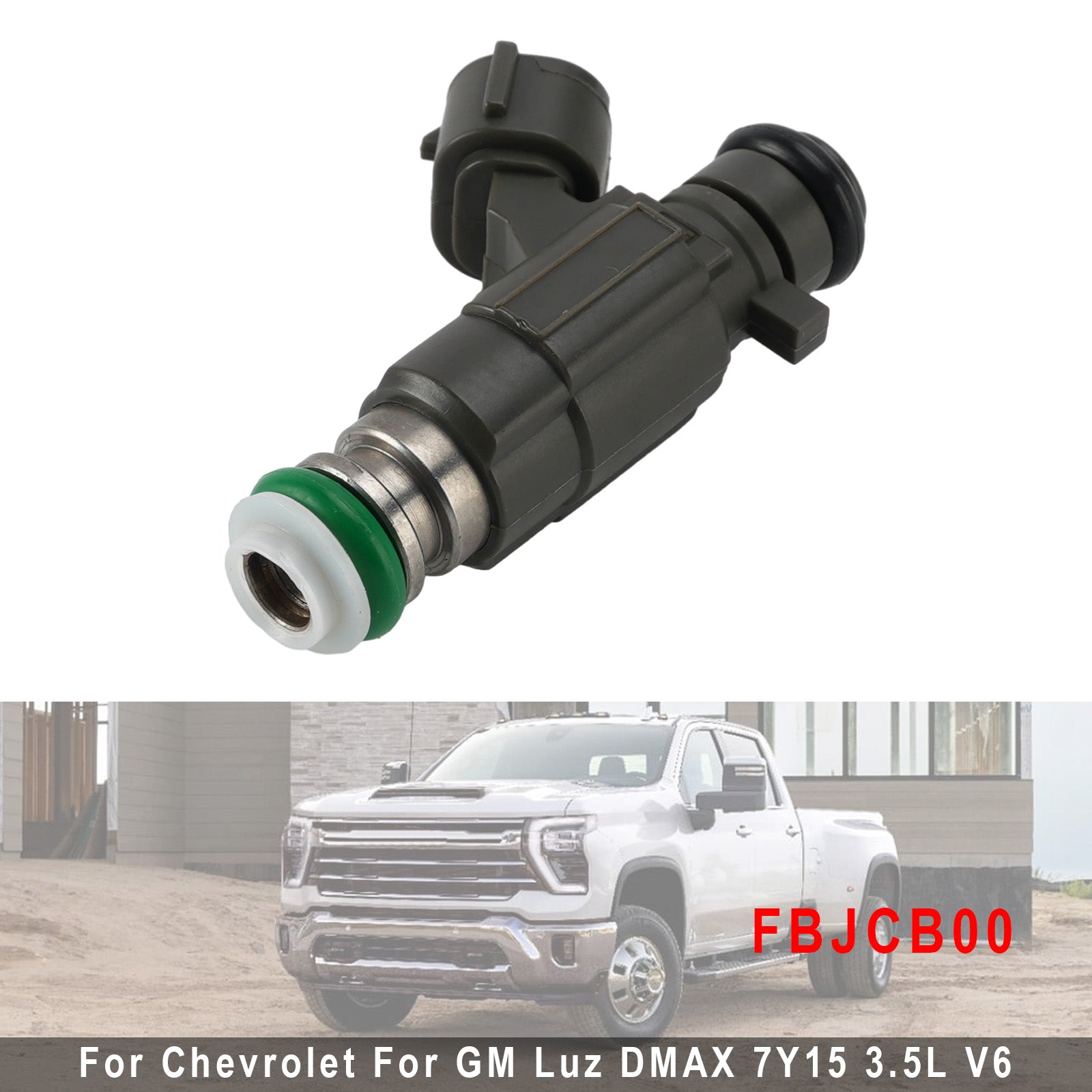 1X Injecteur Carburant Pour Chevrolet Pour GM Luz DMAX 7Y15 3.5L V6 FBJCB00