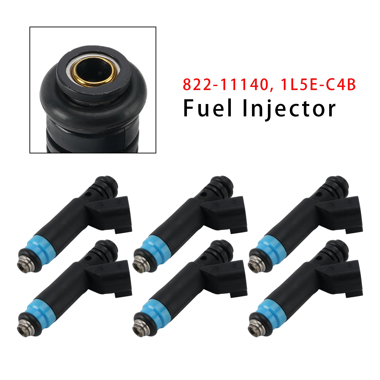 6X Injecteur Carburant Pour Pourd Ranger 01-08 Pour Mazda B3000 02-08 1L5E-C4B