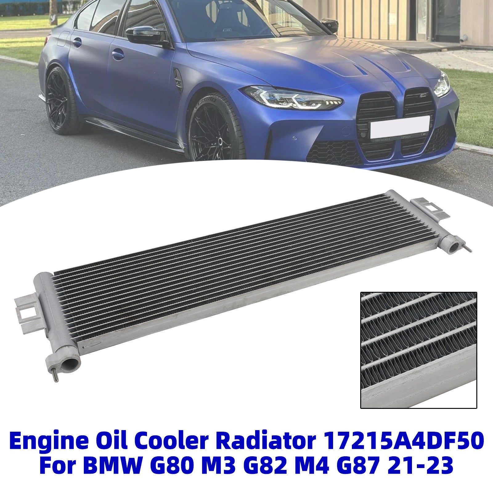 Refroidisseur d'Huile Moteur Radiateur 17215A4DF50 Pour BMW M2 G87 2022-2023