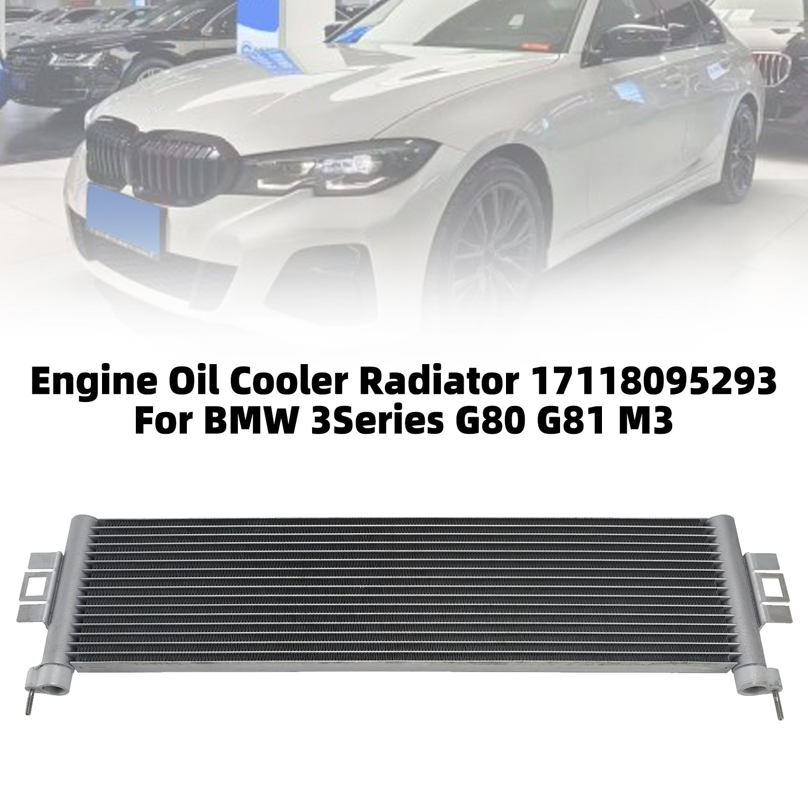 Refroidisseur d'Huile Moteur Radiateur 17118095293 Pour BMW Série 3 G80 G81 M3