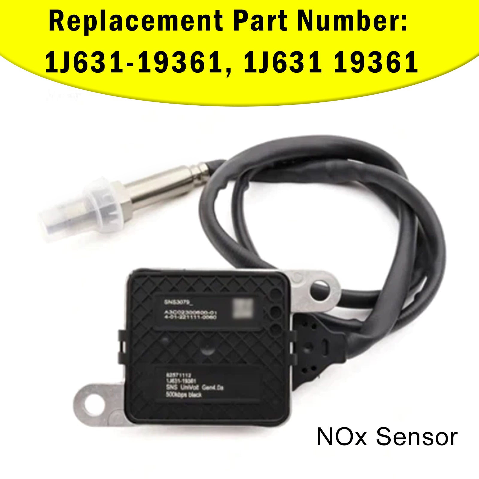 Capteur De Nox D'Oxyde D'Azote 1J631-19361 Pour Kubota V3800-T 82571112 Svl97-2