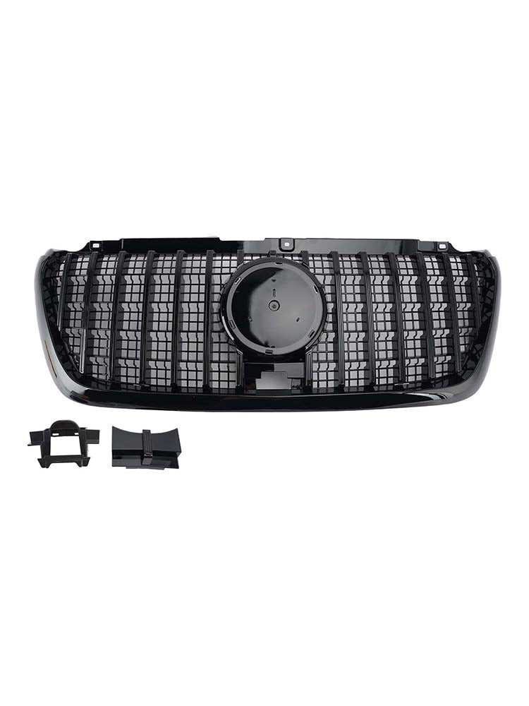 GT-Style Front Bumper Grill Grille Pour Mercedes Sprinter W907 W910 2018-2023