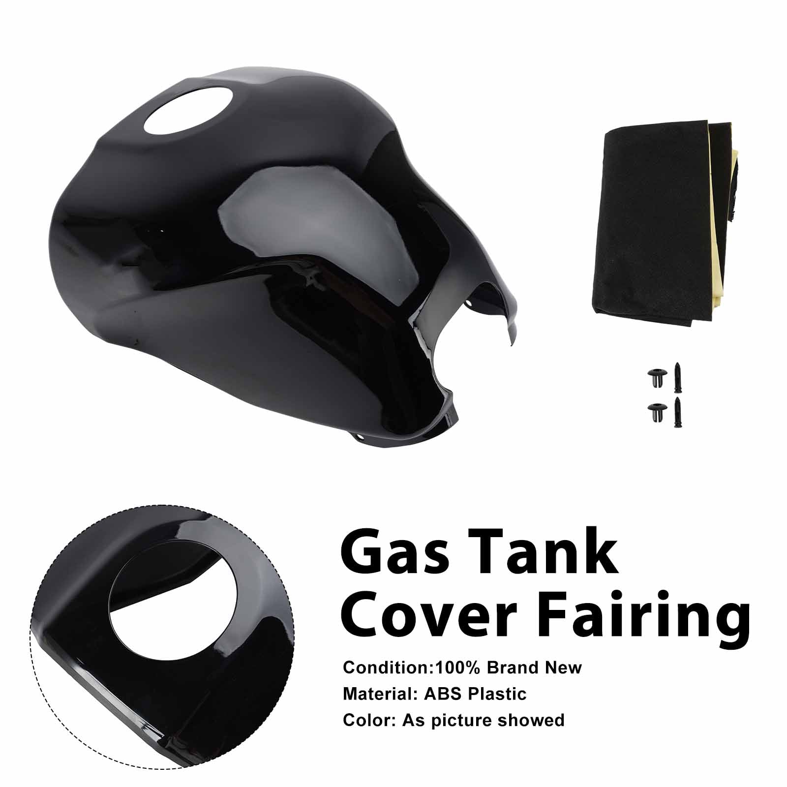 Protection de carénage arrière de réservoir pour Yamaha XSR900 2022-2025 Black