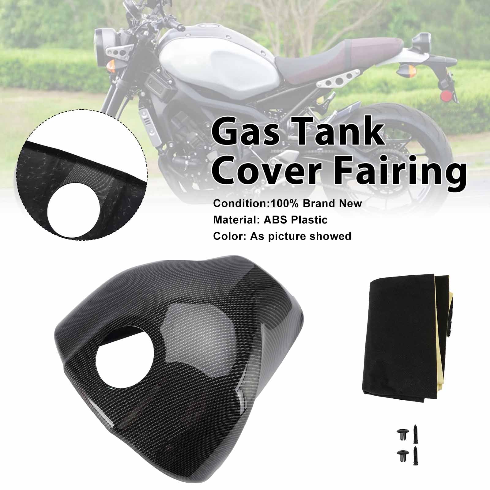Protection de carénage arrière de réservoir pour Yamaha XSR900 2022-2025 Carbon