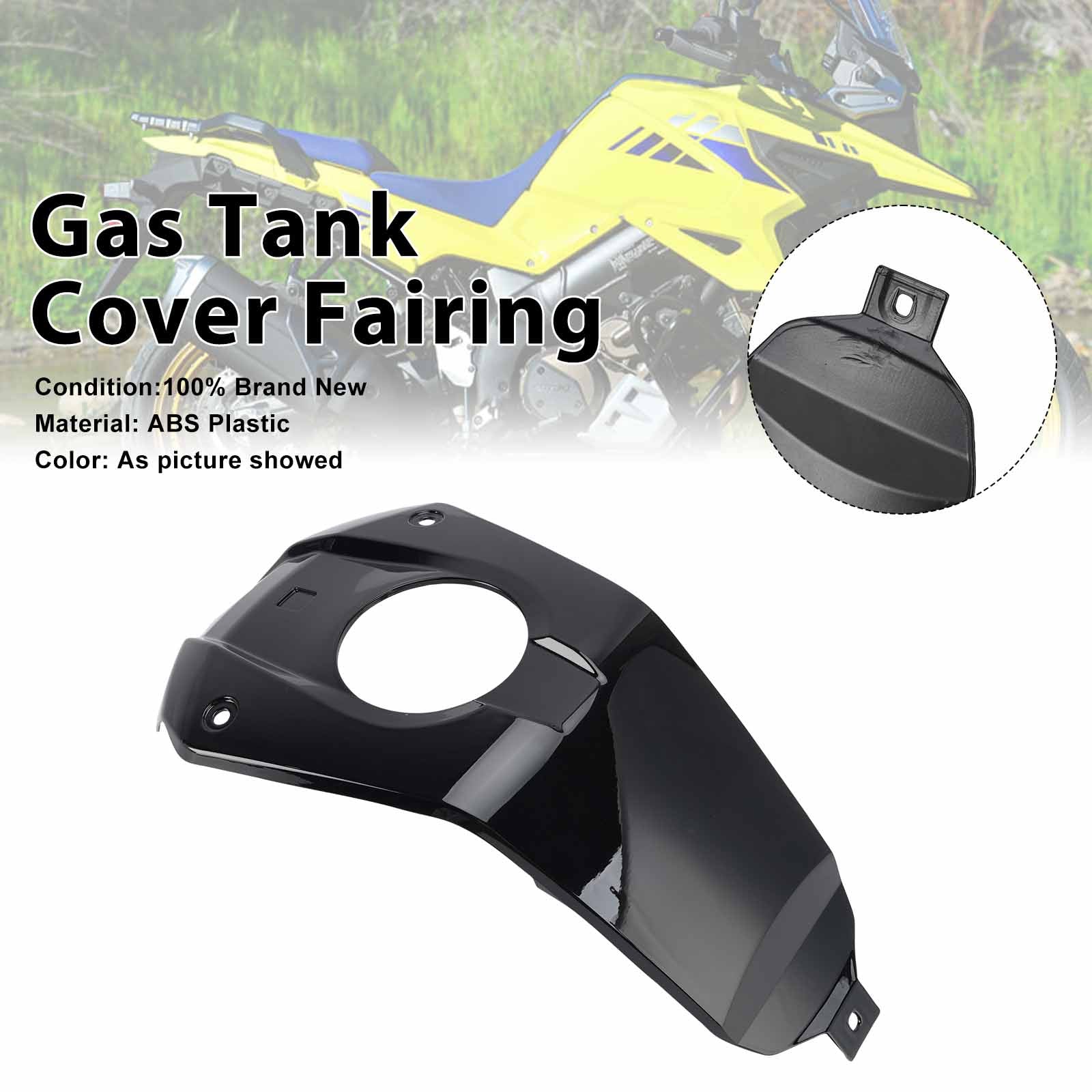 Habillage de réservoir pour SUZUKI V-Strom 1050 DL1050 2020-2024 Black