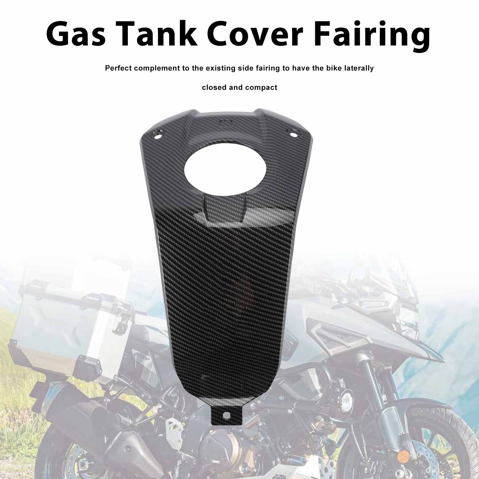 Habillage de réservoir pour SUZUKI V-Strom 1050 DL1050 2020-2024 Carbon