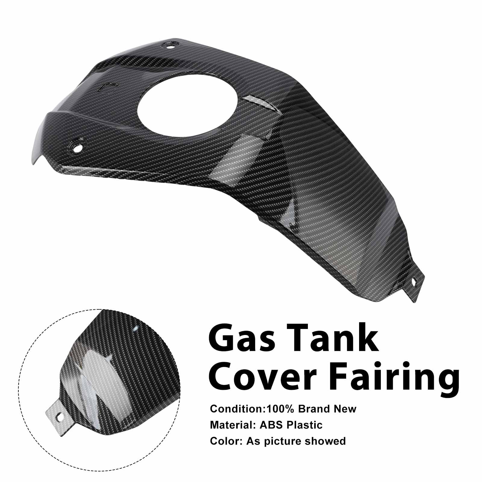 Habillage de réservoir pour SUZUKI V-Strom 1050 DL1050 2020-2024 Carbon