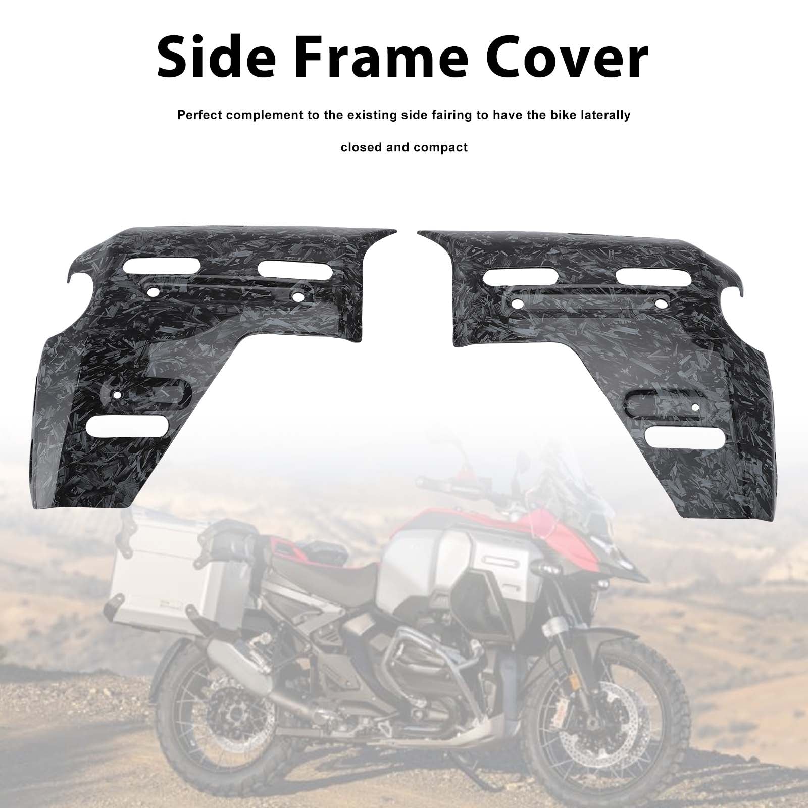 Cache de carénage latéral de cadre pour BMW R1300GS ADV 2025-2026 Forge