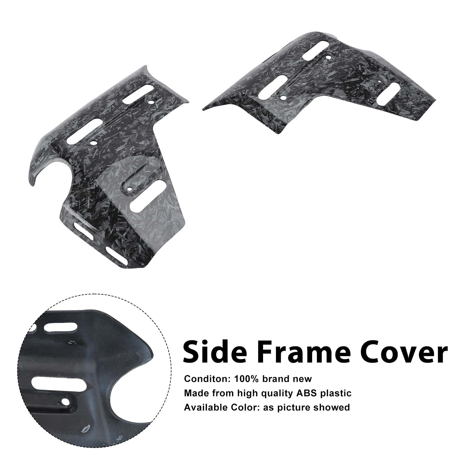 Cache de carénage latéral de cadre pour BMW R1300GS ADV 2025-2026 Forge