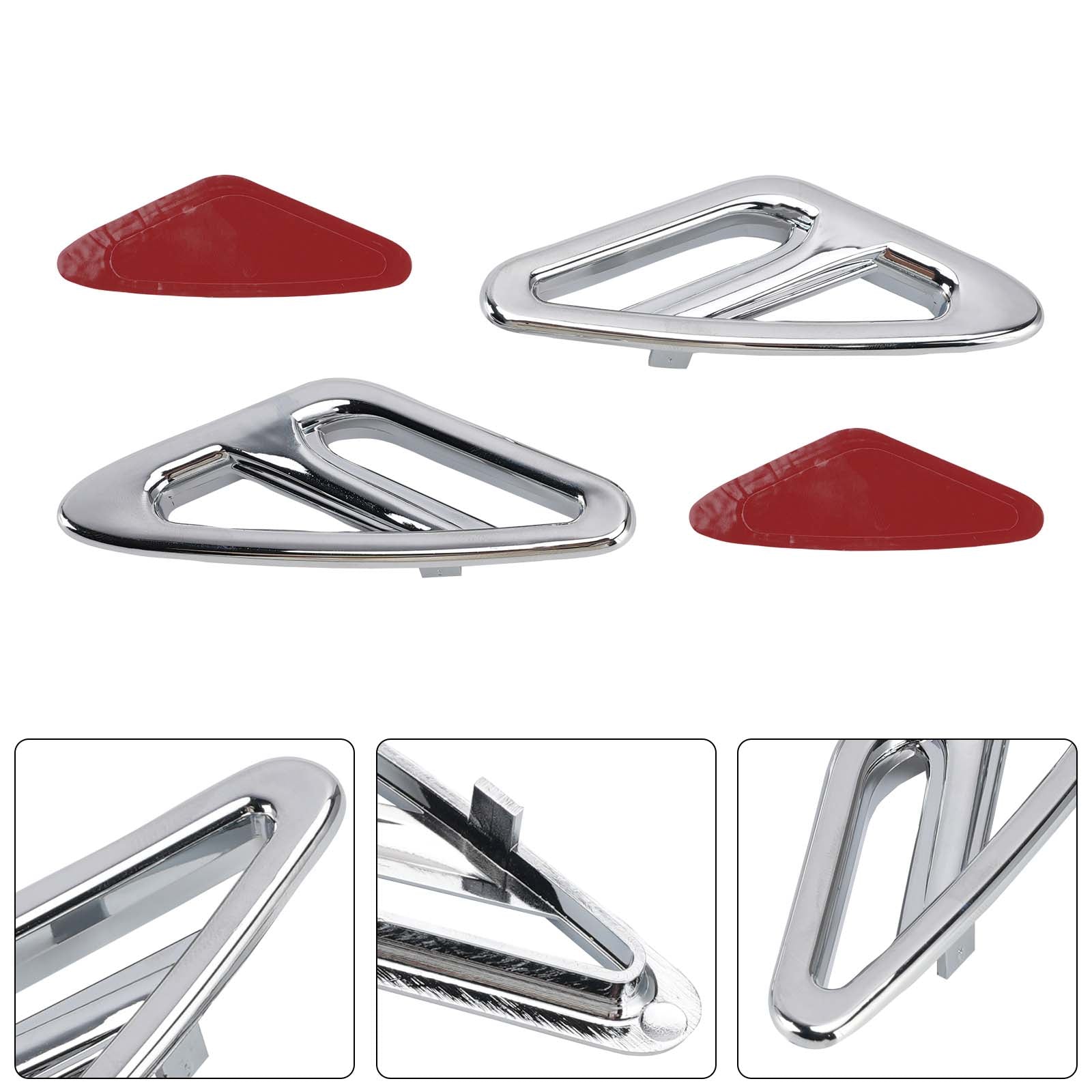 Enjoliveur de garde-boue avant pour Honda GL1800 Goldwing 1800 2001-2017 Chrome
