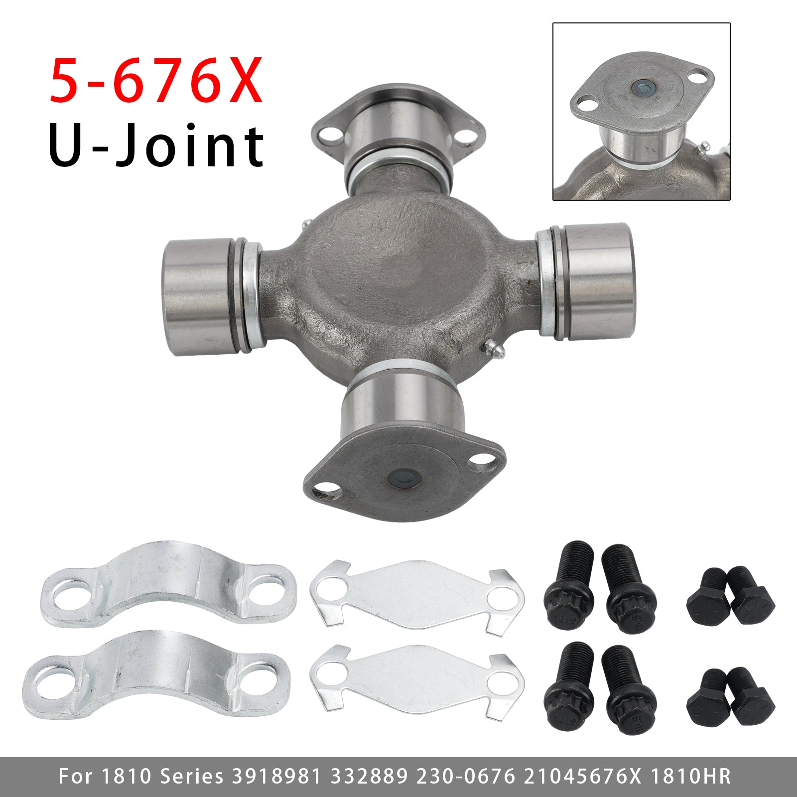 U-Joint 5-676X Pour 1810 Série 3918981 332889 230-0676 21045676X 1810HR