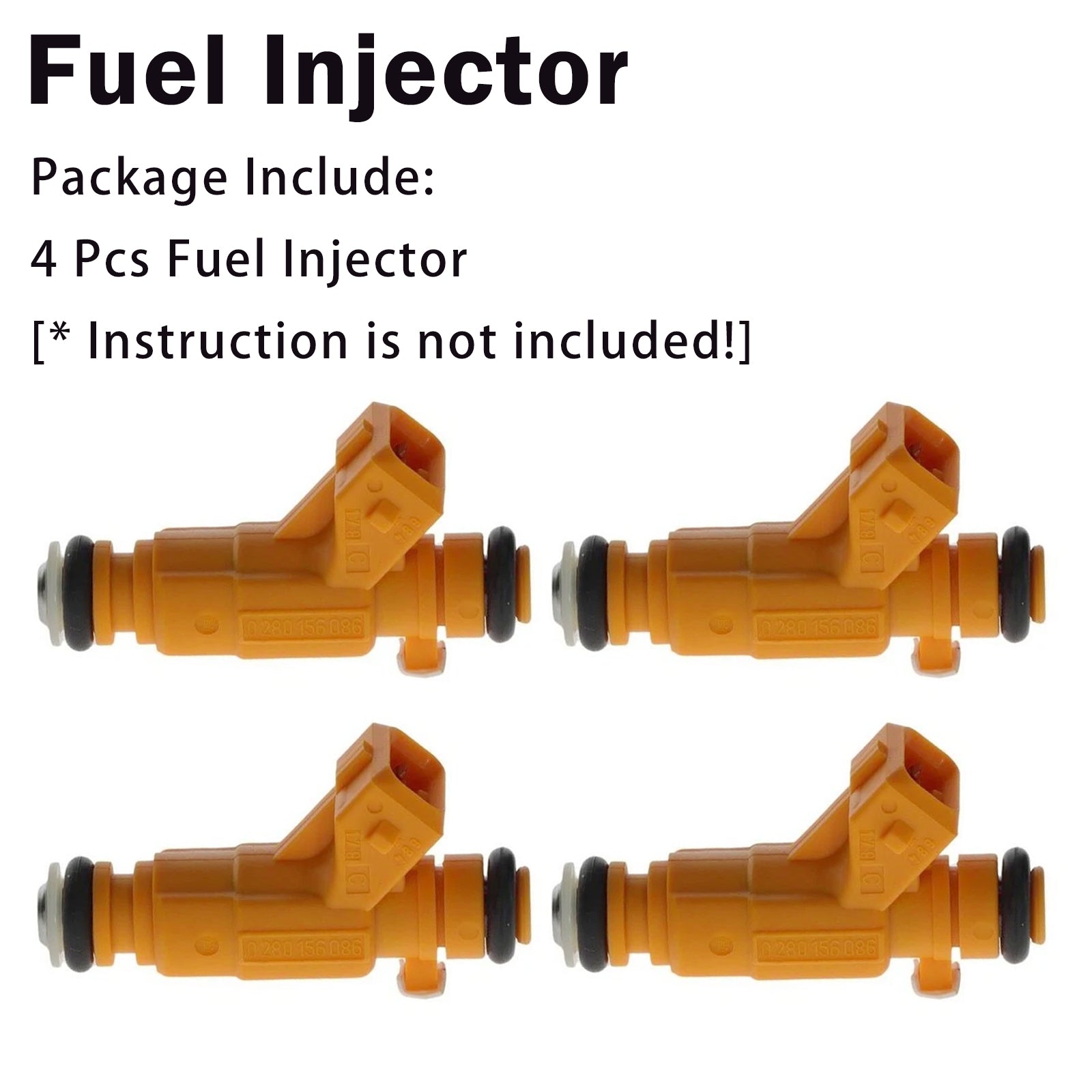 4X Injecteur Carburant Pour Chevrolet Astra Vectra Zafira S10 2.0L 0280156086