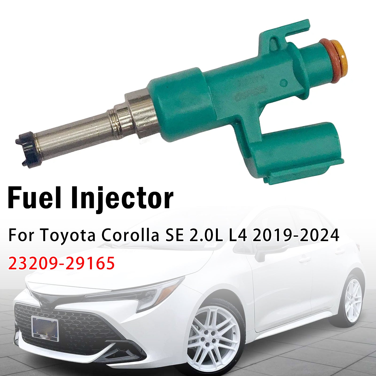 1X Injecteur Carburant Pour Toyota Corolla SE 2.0L L4 2019-2024 23209-29165
