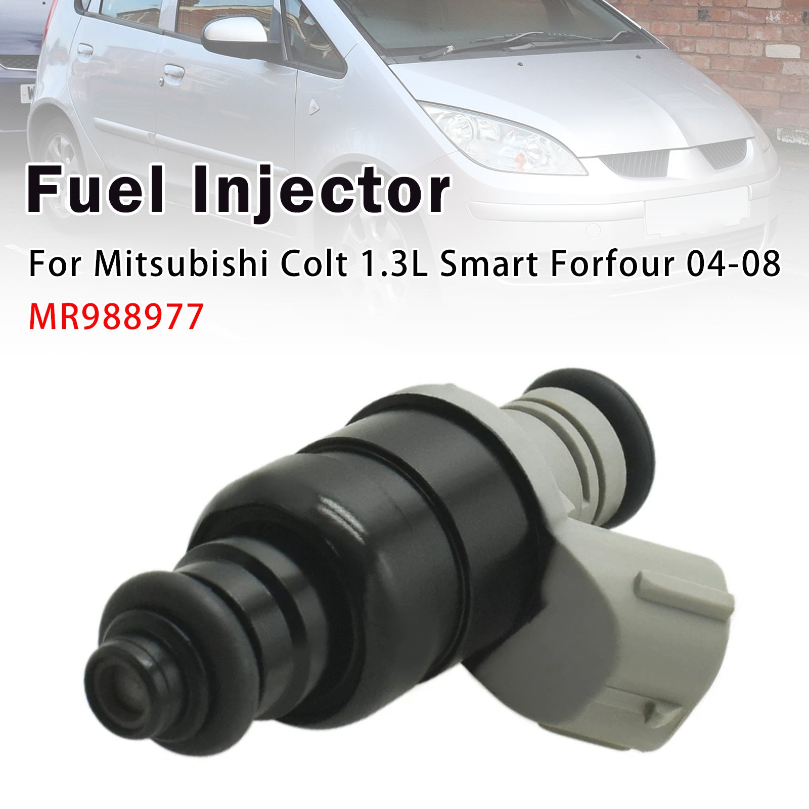 1X Injecteur Carburant Pour Mitsubishi Colt 1.3L Smart Pourfour 04-08 MR988977