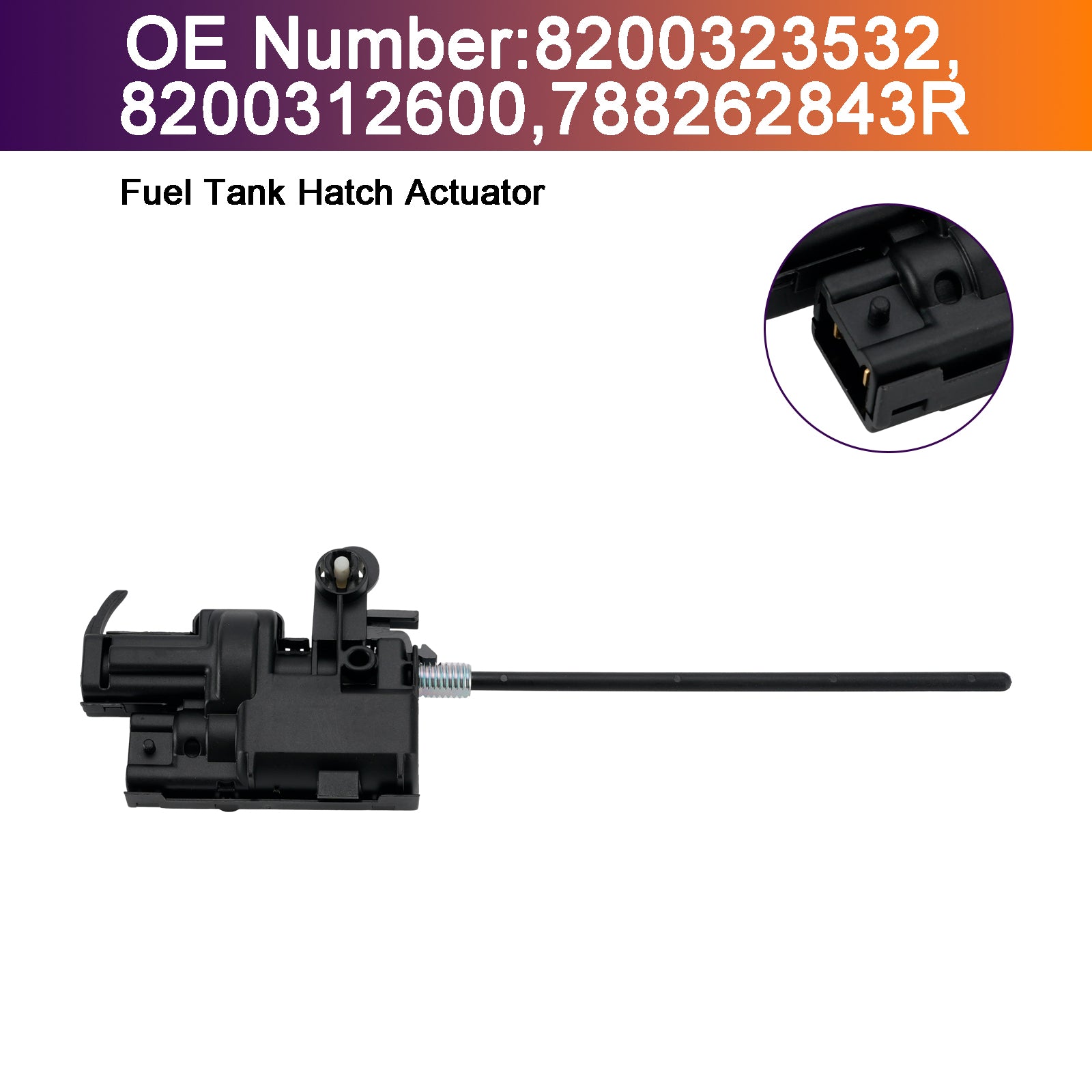 Actionneur Trappe Réservoir 8200312600 Pour Renault Clio 3 4 Megane 2 Scenic 3