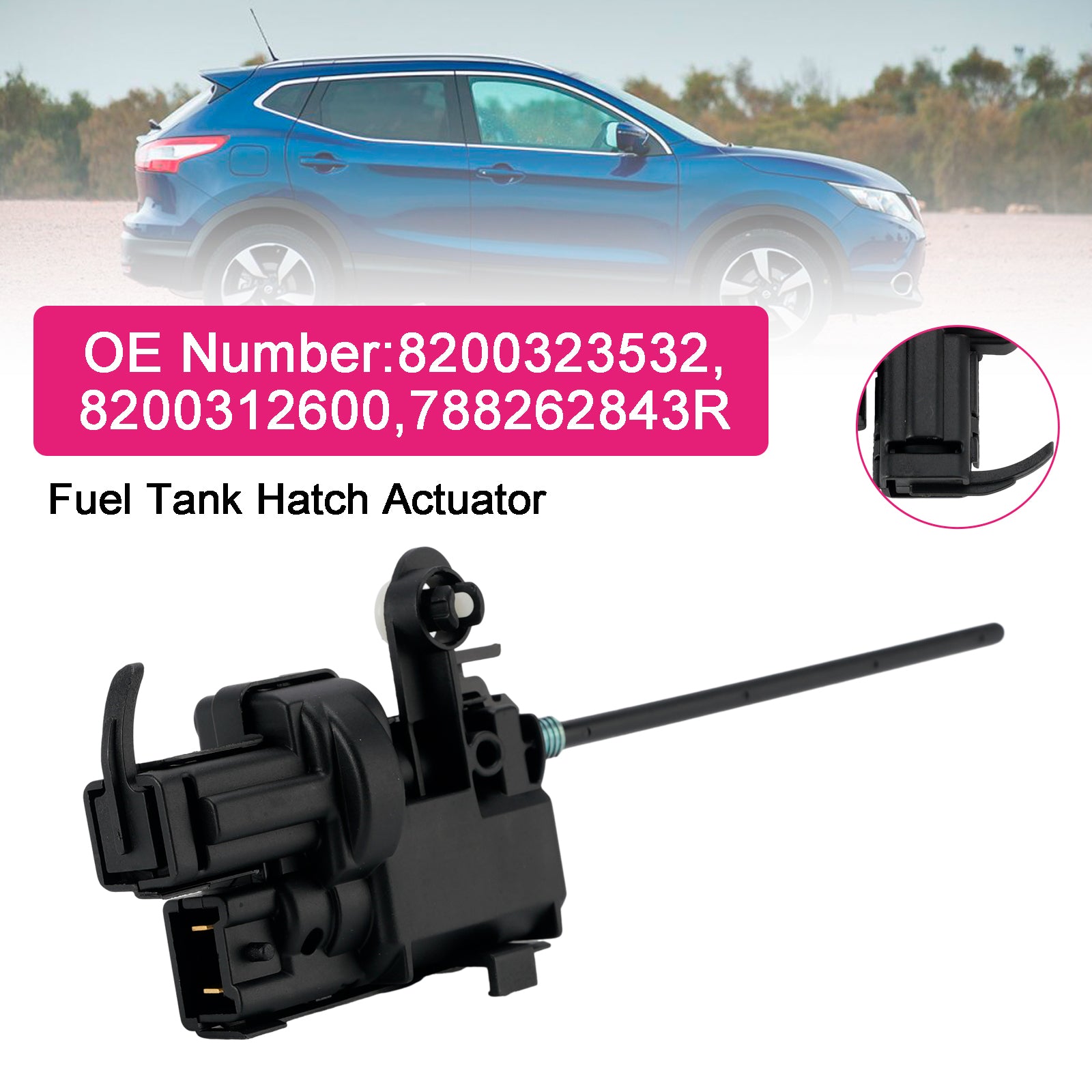 Actionneur Trappe Réservoir 8200312600 Pour Renault Clio 3 4 Megane 2 Scenic 3