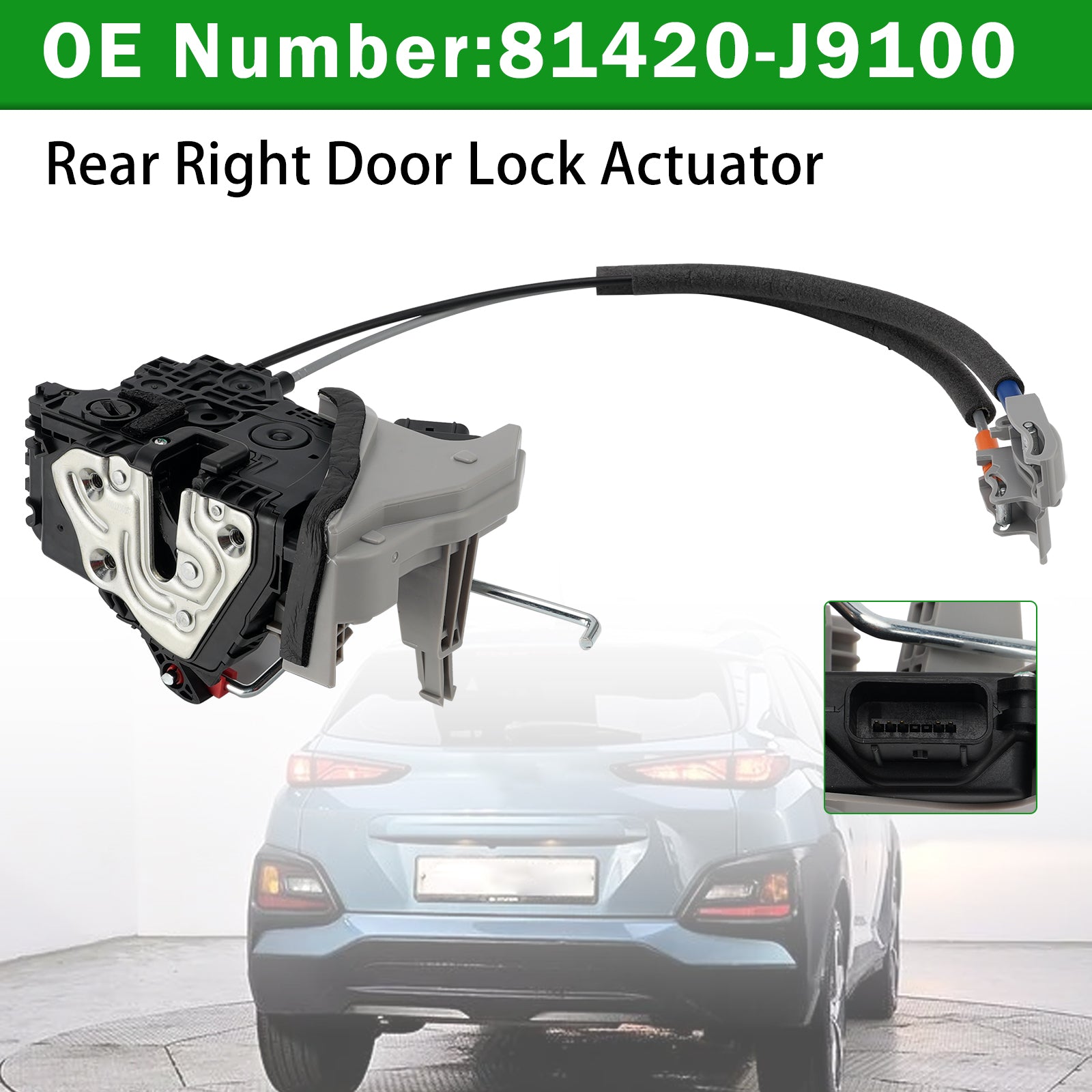 Actionneur Verrou Porte Arrière Droite 81420-J9100 Pour Hyundai Kona 18-20