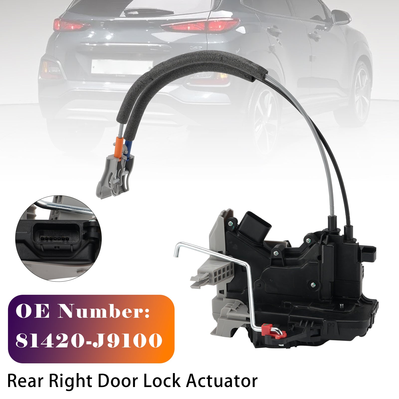 Actionneur Verrou Porte Arrière Droite 81420-J9100 Pour Hyundai Kona 18-20