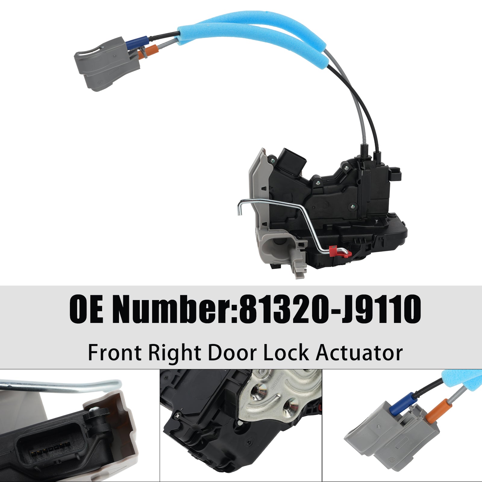 Actionneur Verrou Porte Avant Droit 81320-J9110 Pour Hyundai Kona 18-20