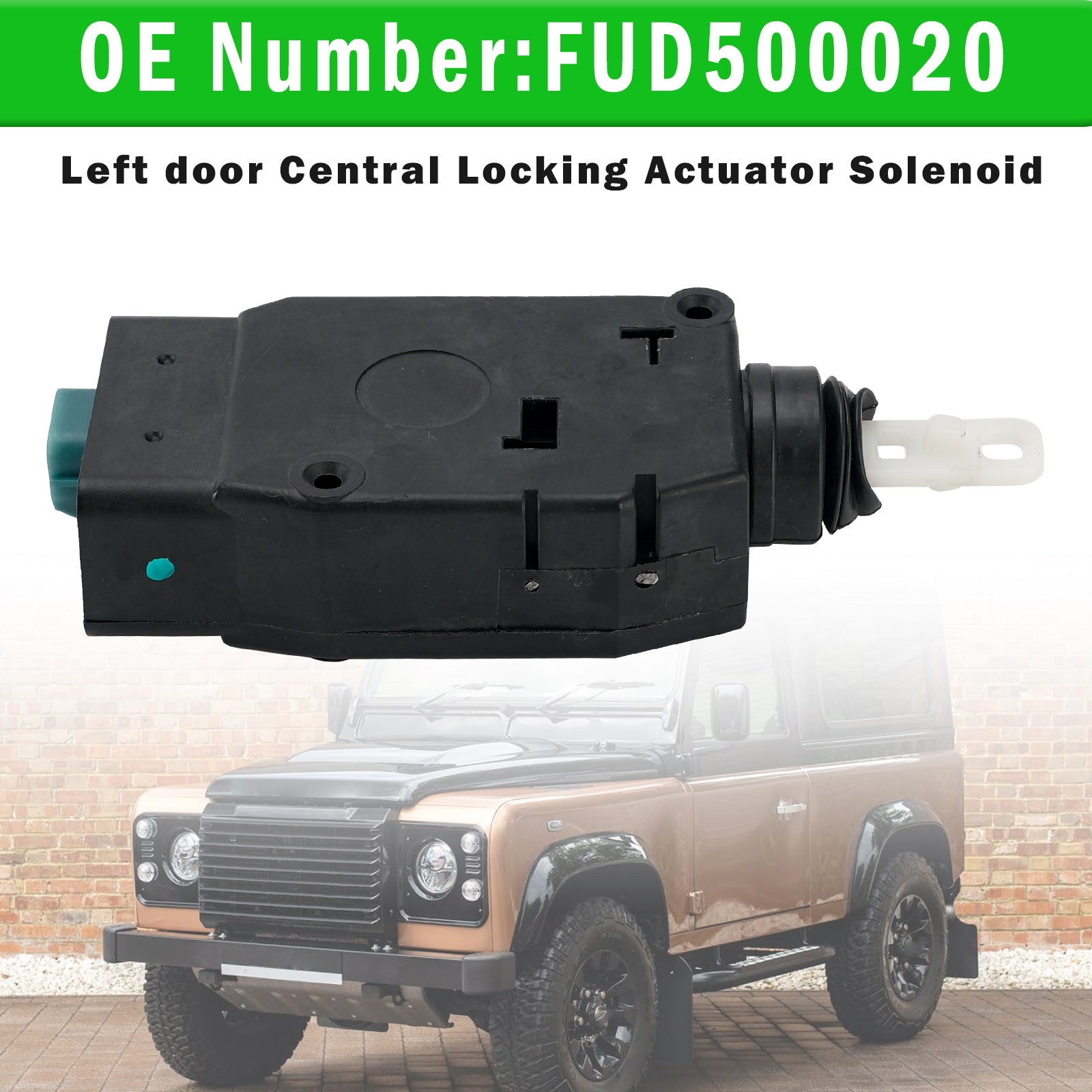 Actionneur solénoïde serrure porte gauche FUD500020 Pour Land Rover Defender