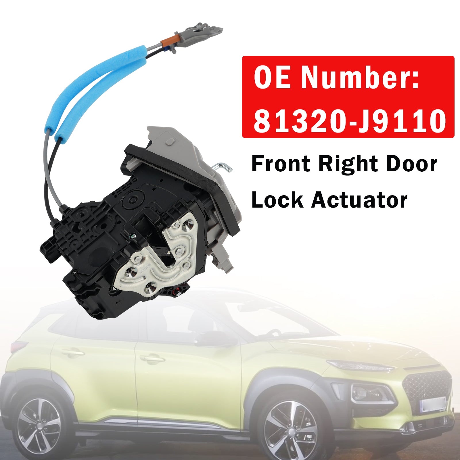 Actionneur Verrou Porte Avant Droit 81320-J9110 Pour Hyundai Kona 18-20