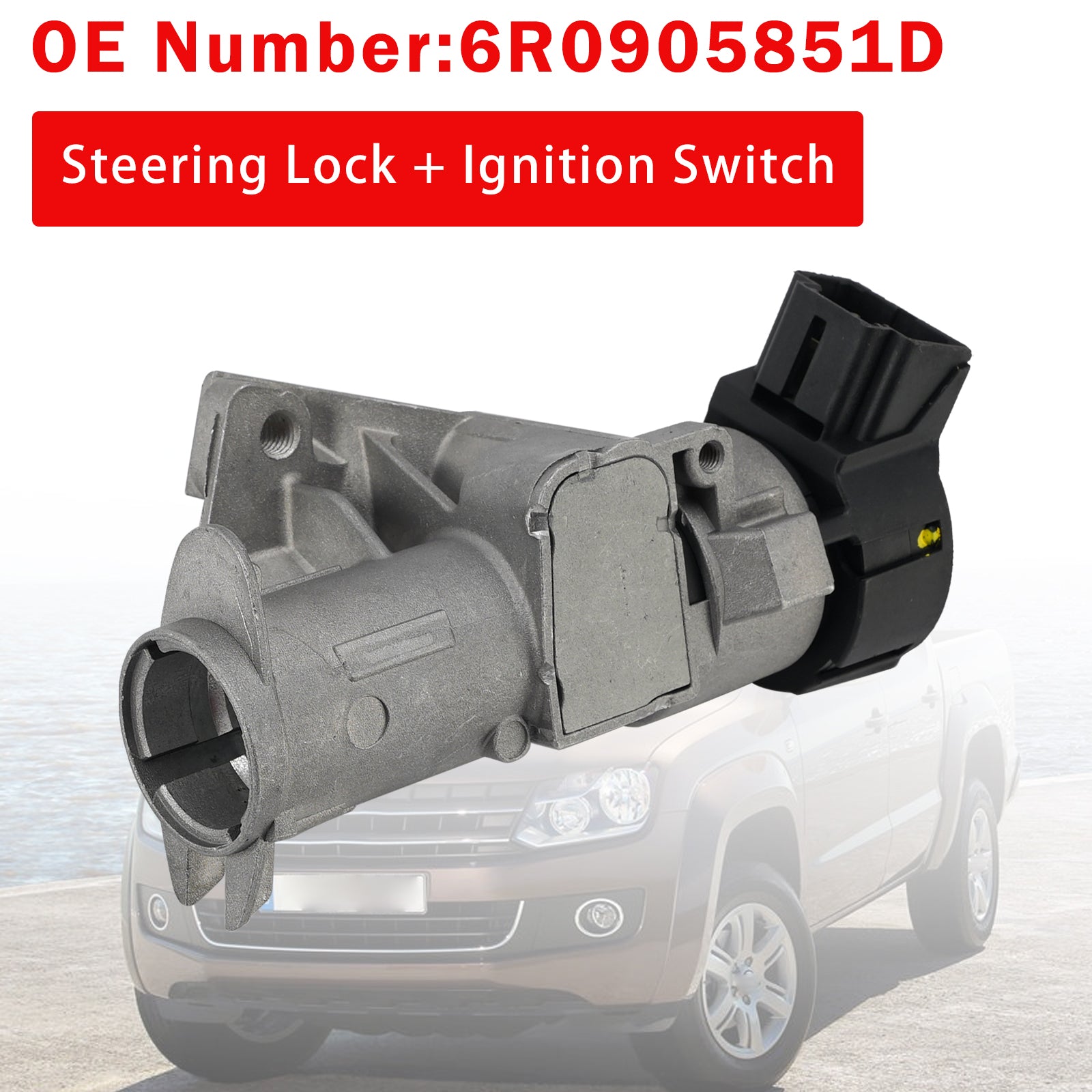 Verrou Direction + Interrupteur D’allumage 6R0905851D Pour Seat Ibiza Skoda Citigo