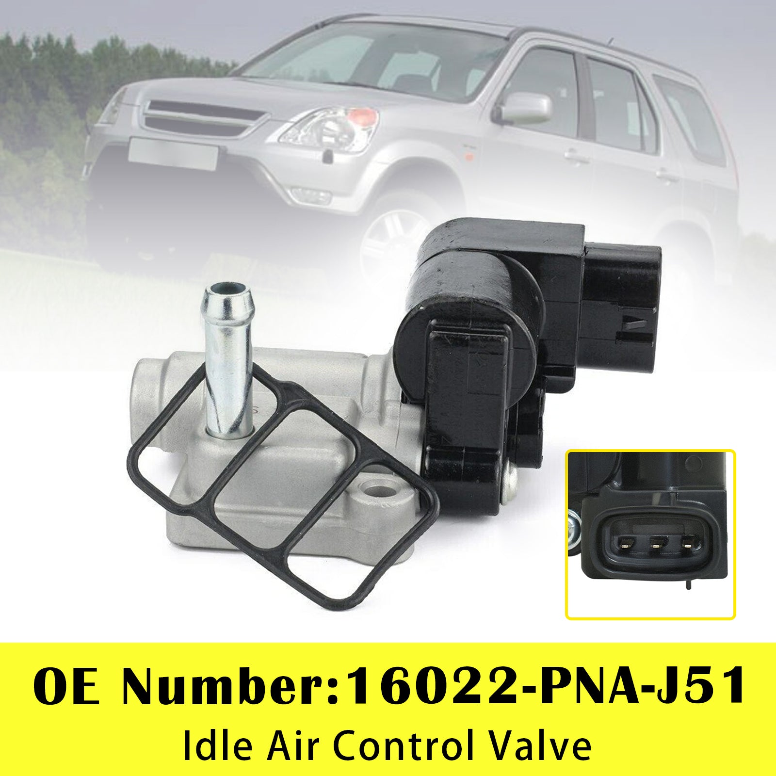 Vanne IAC Régulateur De Ralenti 16022-PNA-J51 Pour Honda CR-V 2002-2006 2.4L L4