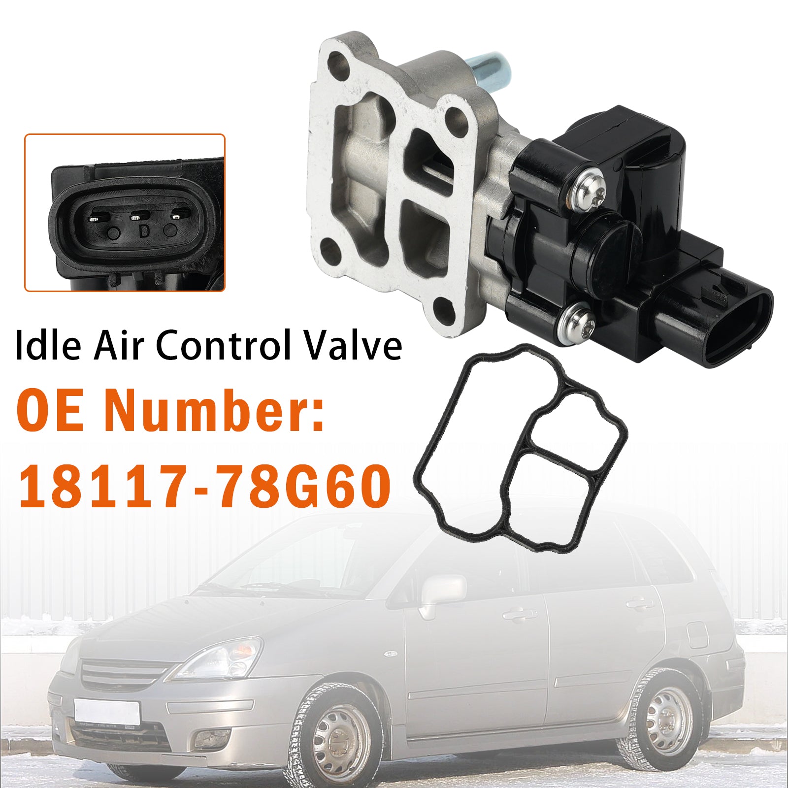 Vanne Régulateur De Ralenti 18117-78G60 Pour Suzuki Jimny Ignis 2000-2014