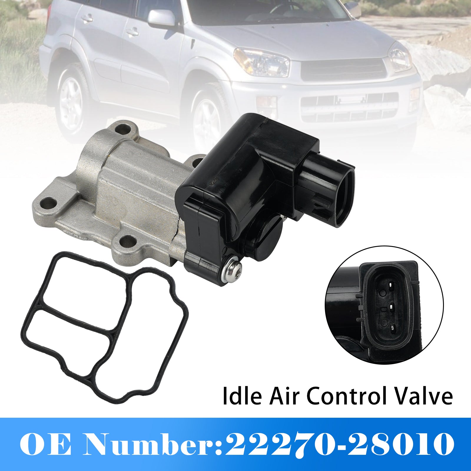 Vanne Régulateur De Ralenti 22270-28010 Pour Toyota Highlander RAV4 2001-2004