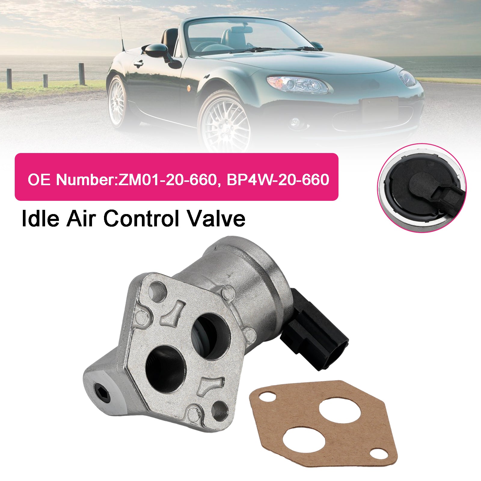 Soupape De Commande De Ralenti Pour Mazda MX-5 MX5 NB 1.6L 1.8L 1999-2005