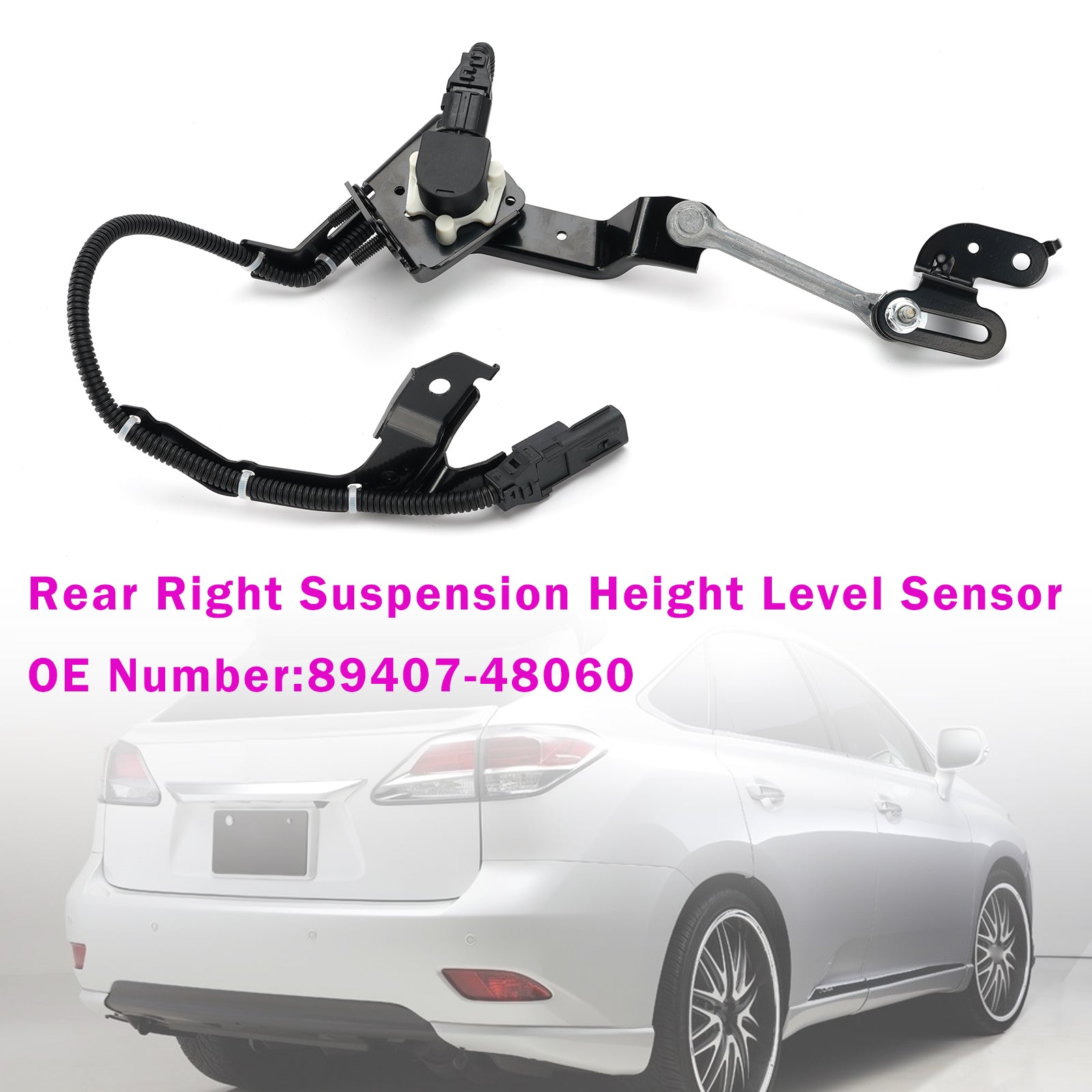 Capteur Niveau Hauteur Arrière Droite Pour Lexus GS450h RX350 2010-2013 V6 3.5L