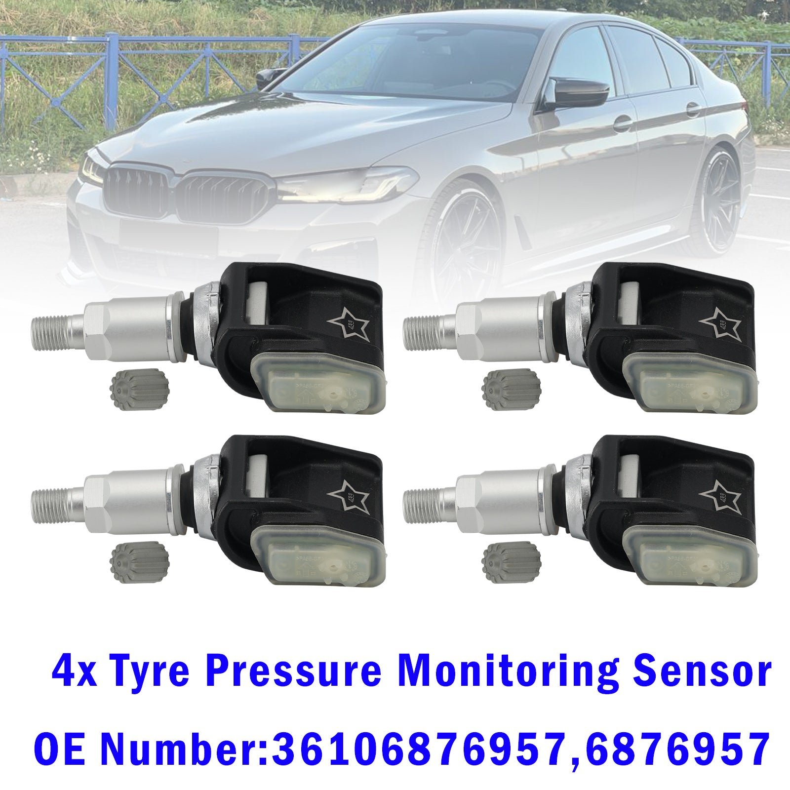 4x Capteur Surveillance Pression Pneu Pour BMW 5 6 7 8 Série G30 G01 G02 G05 M3