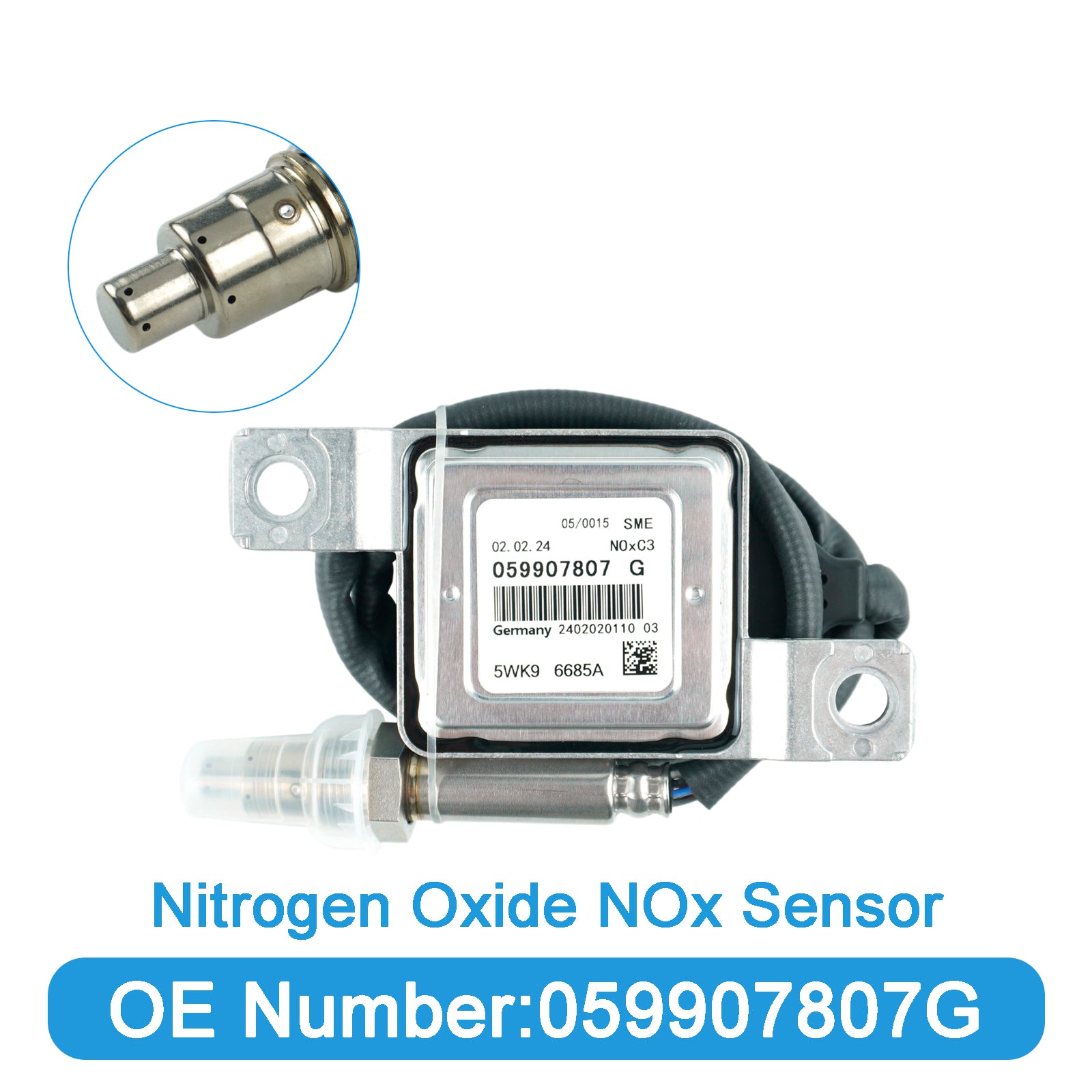 Capteur D'Oxydes D'Azote Nox 059907807G Pour Volkswagen Touareg Audi Q7 TDI