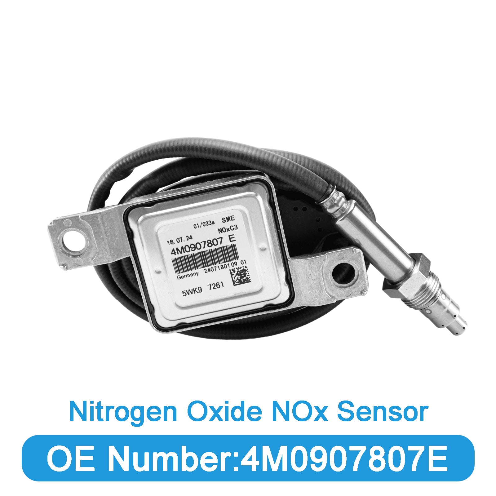 Capteur D'Oxydes D'Azote Nox 4M0907807E Pour Audi Q7 3.0L 2016-2019