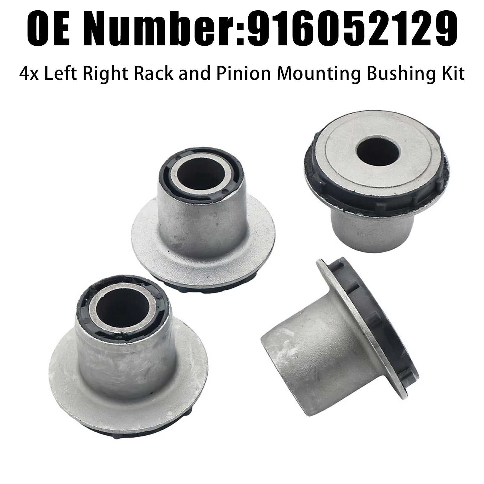4X Kit De Douille De Montage Crémaillère Pour Toyota Sienna 2004-2011