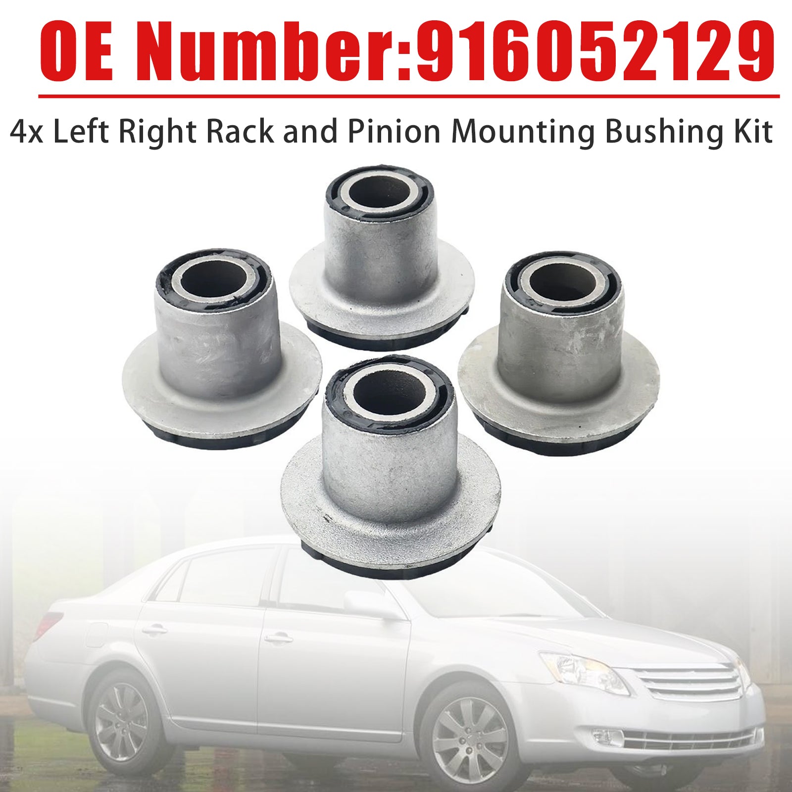 4X Kit De Douille De Montage Crémaillère Pour Toyota Sienna 2004-2011