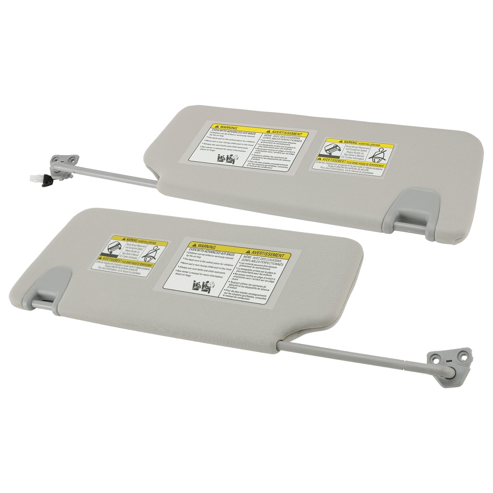 Pare-Soleil L+R Avec Lumière 96401-EZ70B 96400-EZ70B Pour Nissan Titan 2004-2024