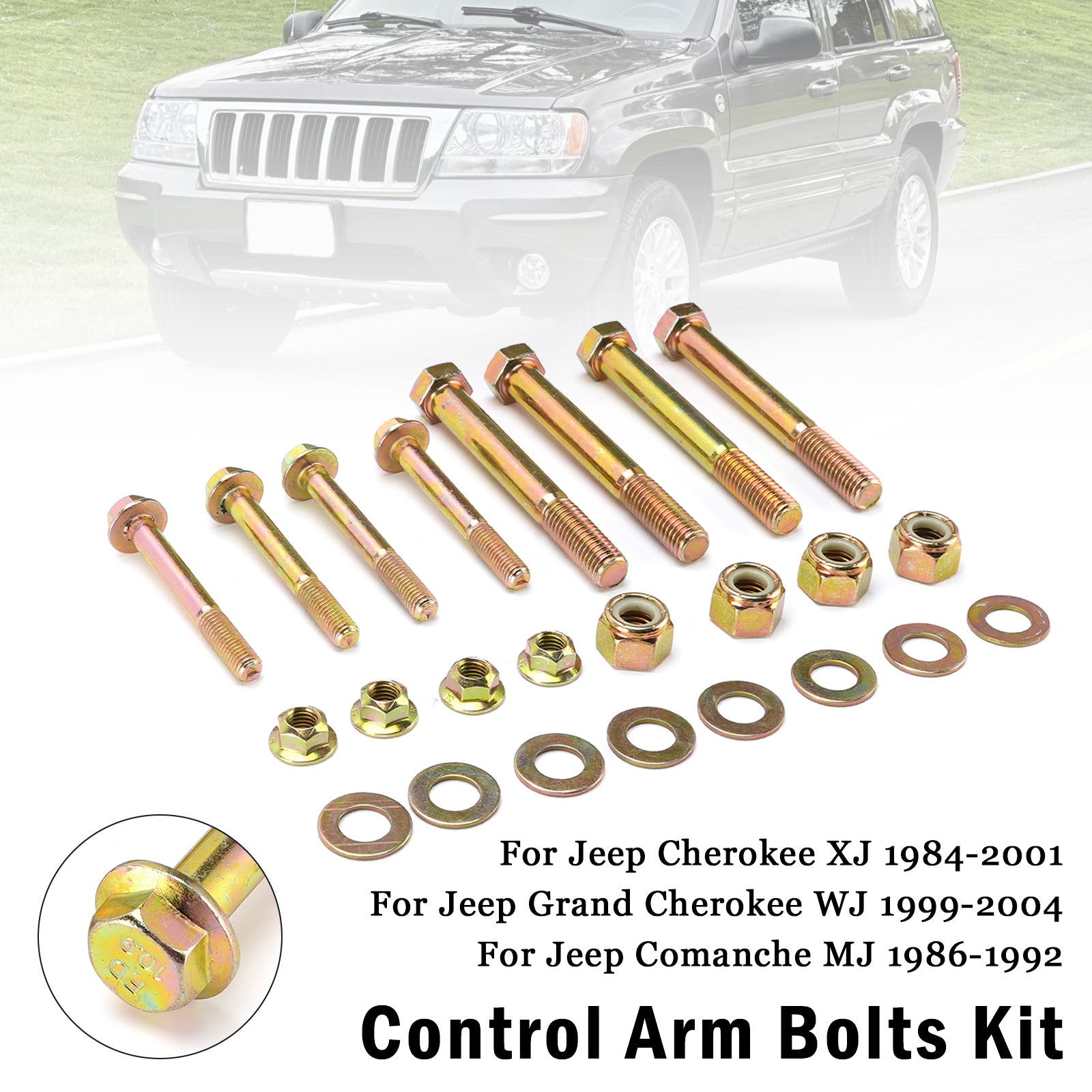 Boulons De Bras De Suspension Avant Pour Jeep Cherokee XJ 84-01 WJ 99-04