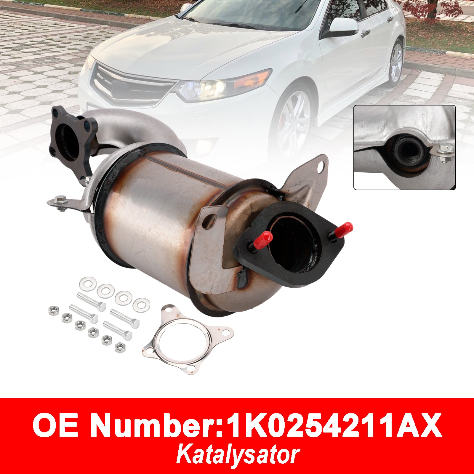 Catalyseur Pour Audi A3 Seat Altea Leon Skoda Octavia VW EOS GOLF 1.4 TSI
