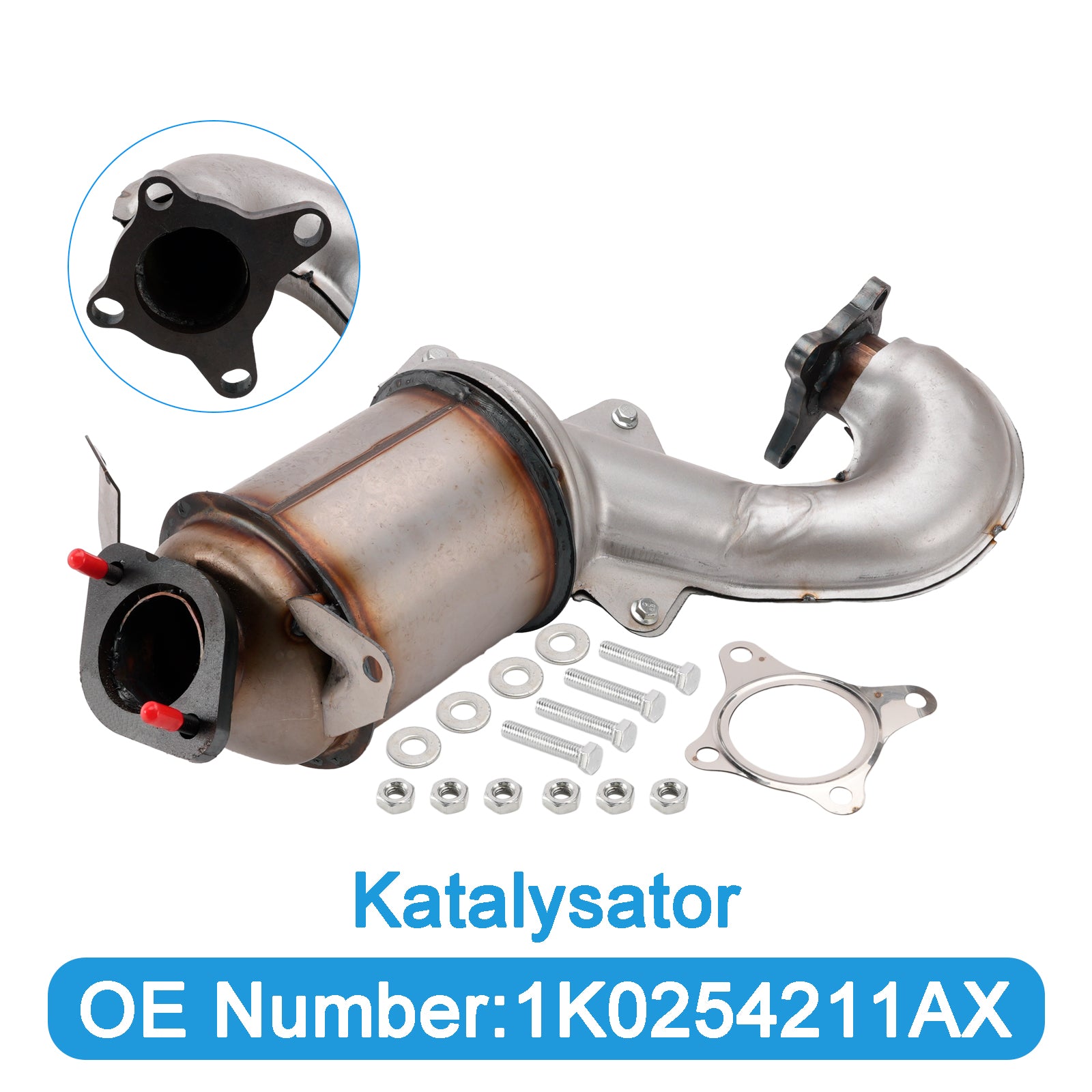 Catalyseur Pour Audi A3 Seat Altea Leon Skoda Octavia VW EOS GOLF 1.4 TSI
