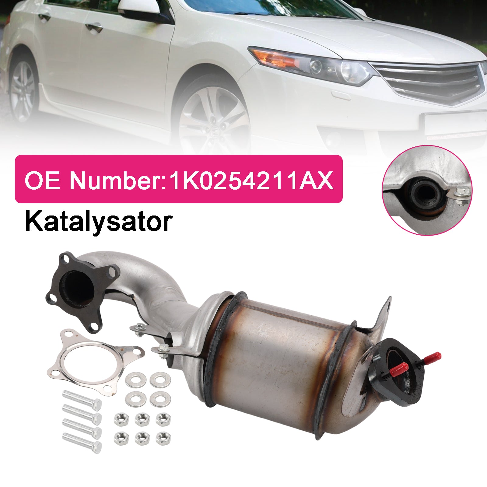 Catalyseur Pour Audi A3 Seat Altea Leon Skoda Octavia VW EOS GOLF 1.4 TSI