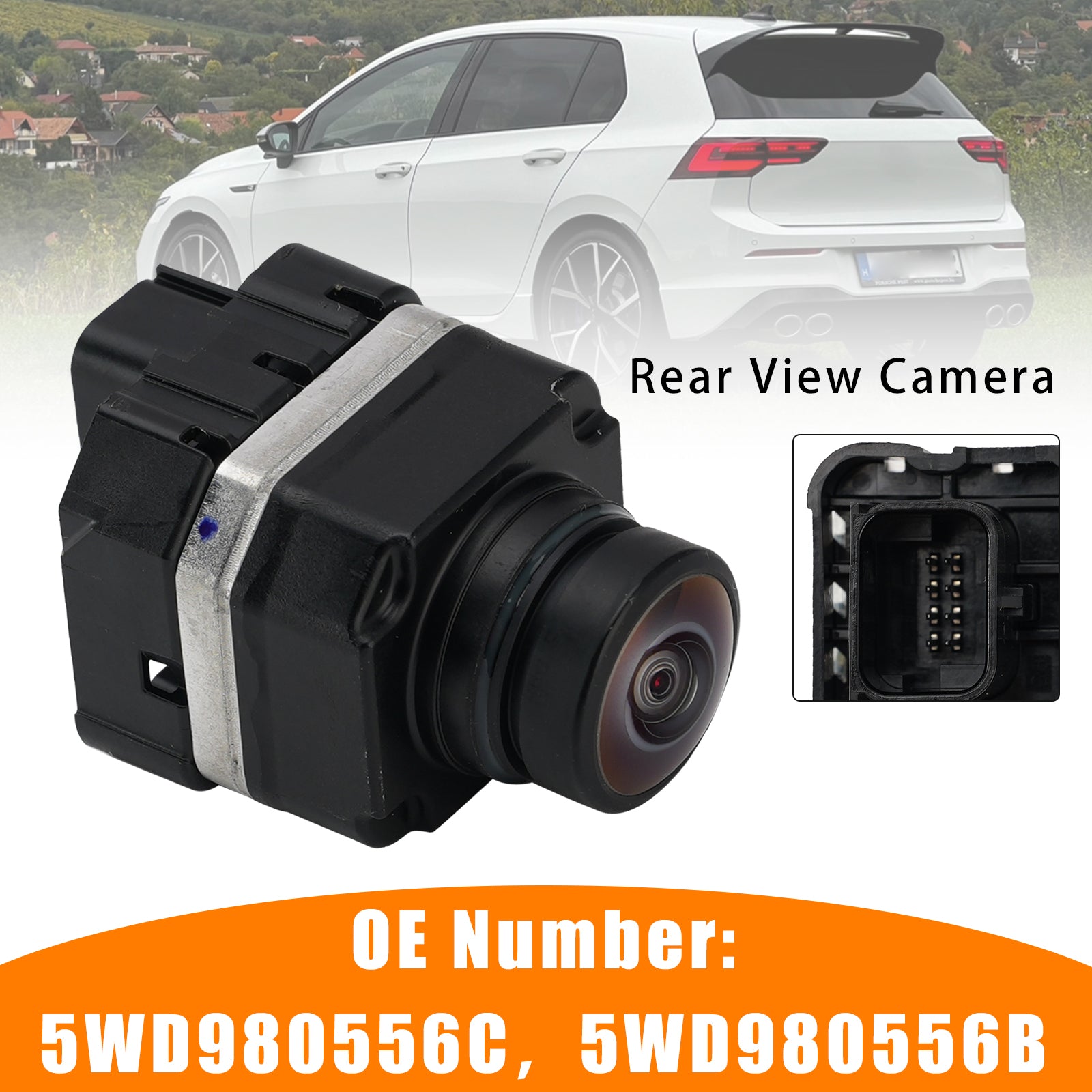 Caméra De Recul 5WD980556 Pour VW Golf Mk8 Caddy V Skoda Octavia