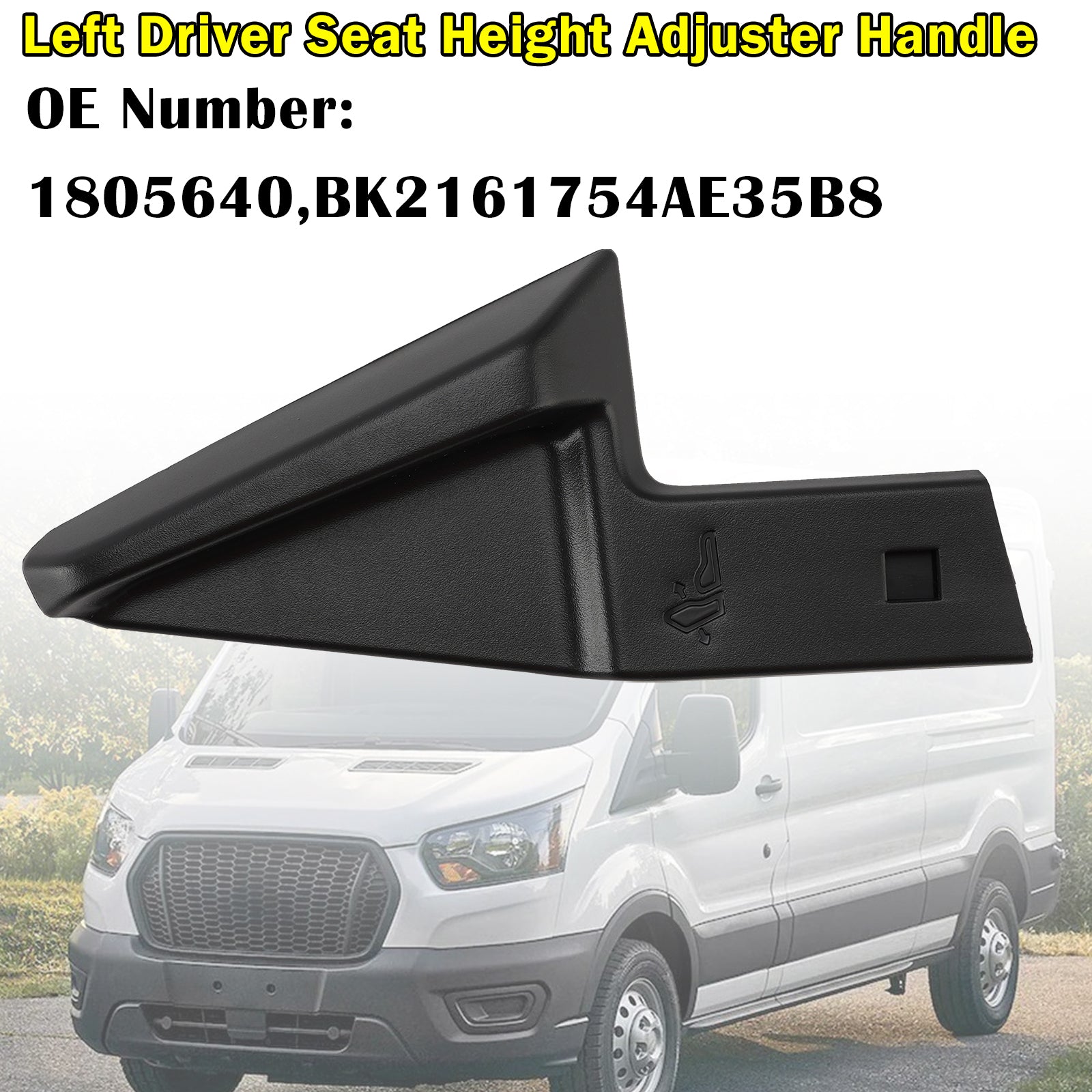 Poignée Réglage Hauteur Siège 1805640 Pour Ford Transit MK8 Custom 2014-
