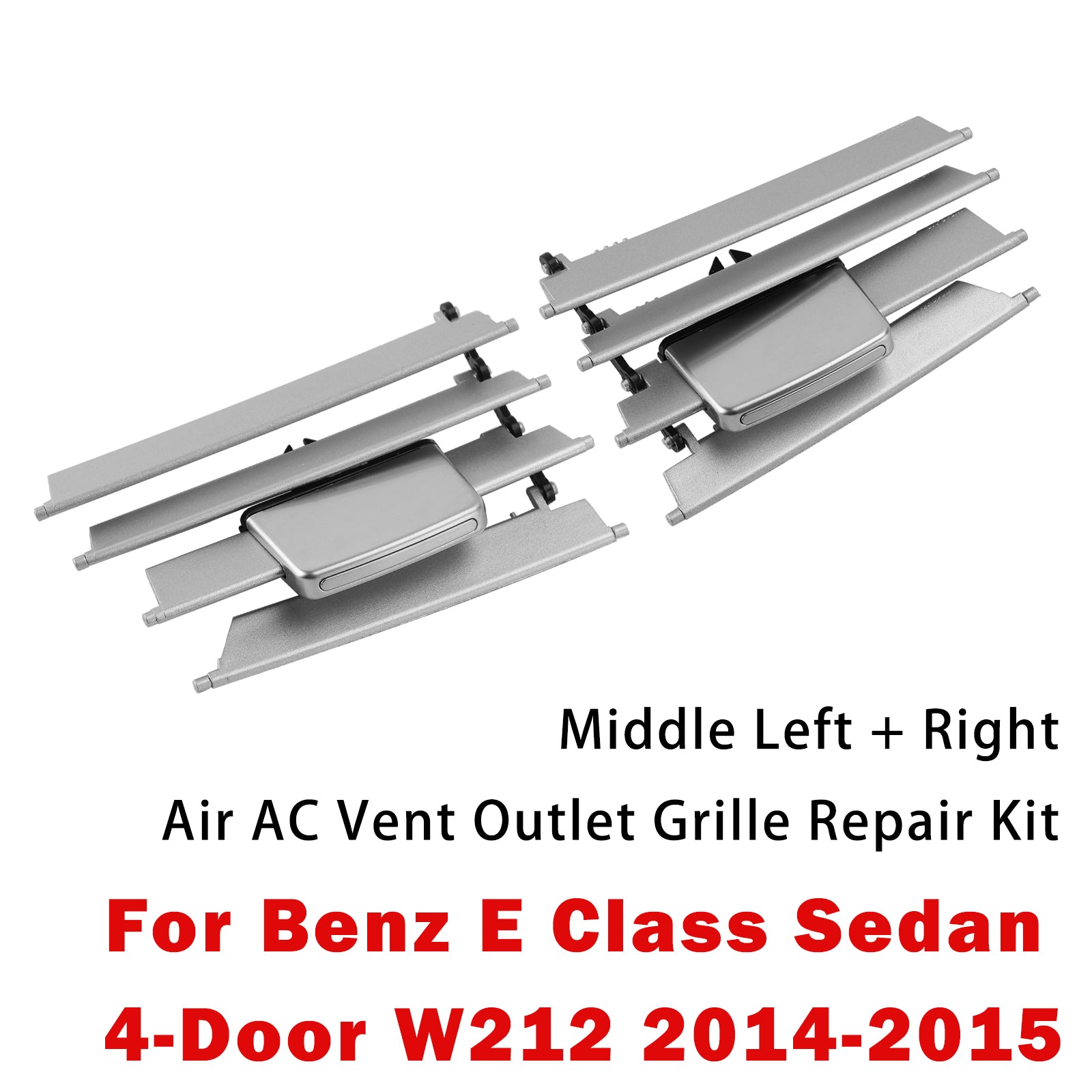 Kit Réparation Sortie D’Air Milieu L+R Pour Benz Classe E W212 2014-2017