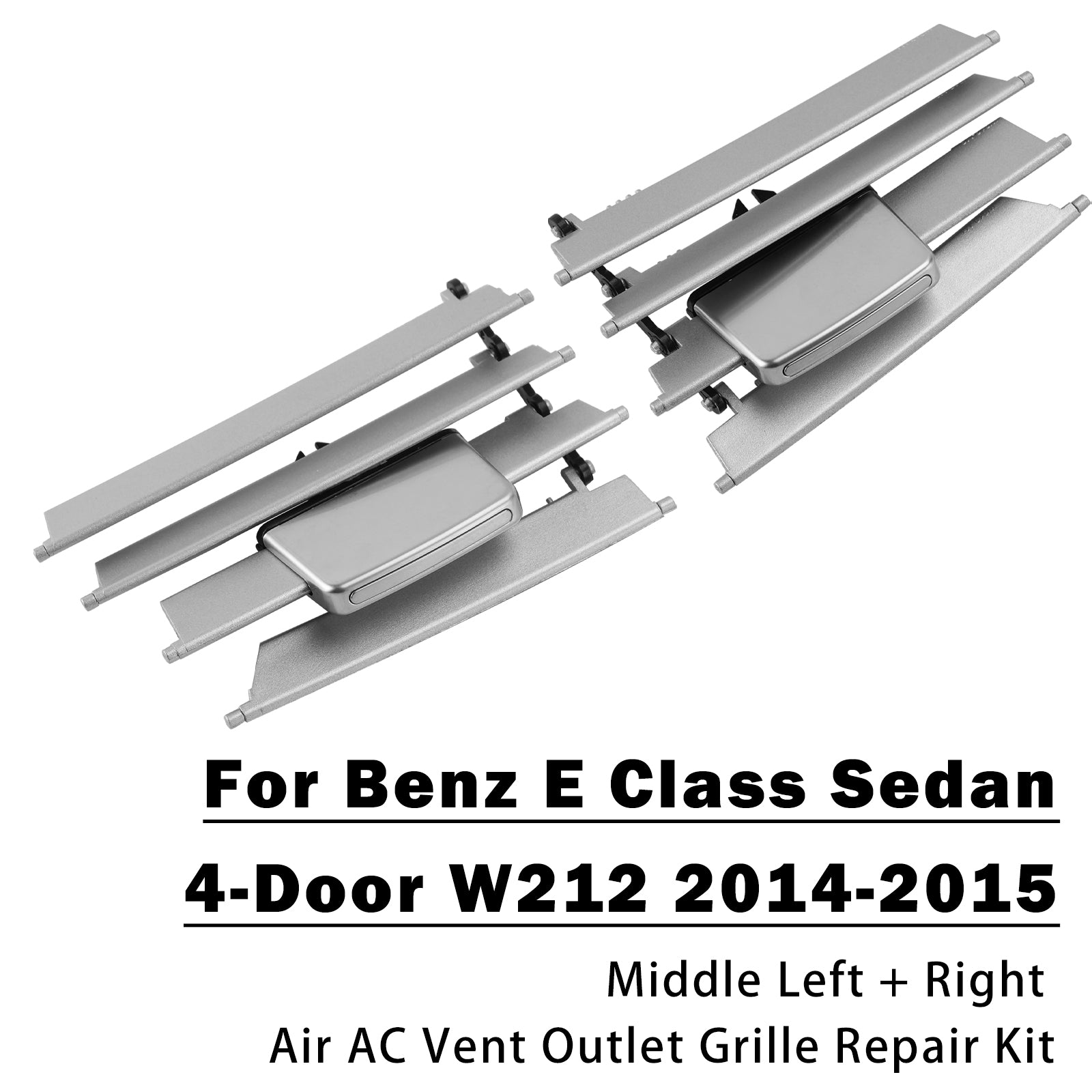 Kit Réparation Sortie D’Air Milieu L+R Pour Benz Classe E W212 2014-2017