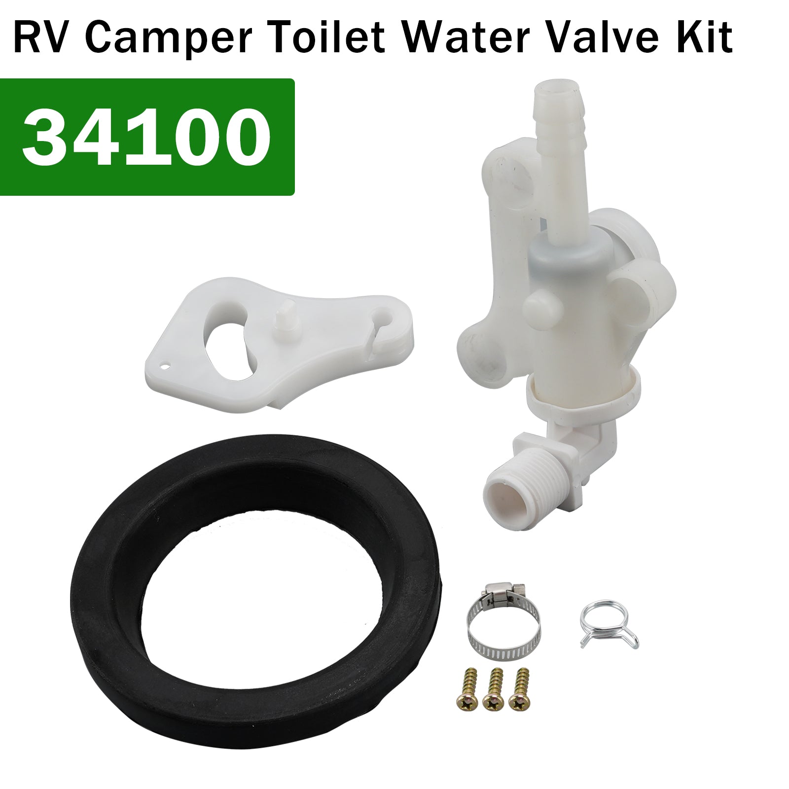 34100 Kit vanne eau toilette Camping-car pour Thetford Style Aqua-Magic